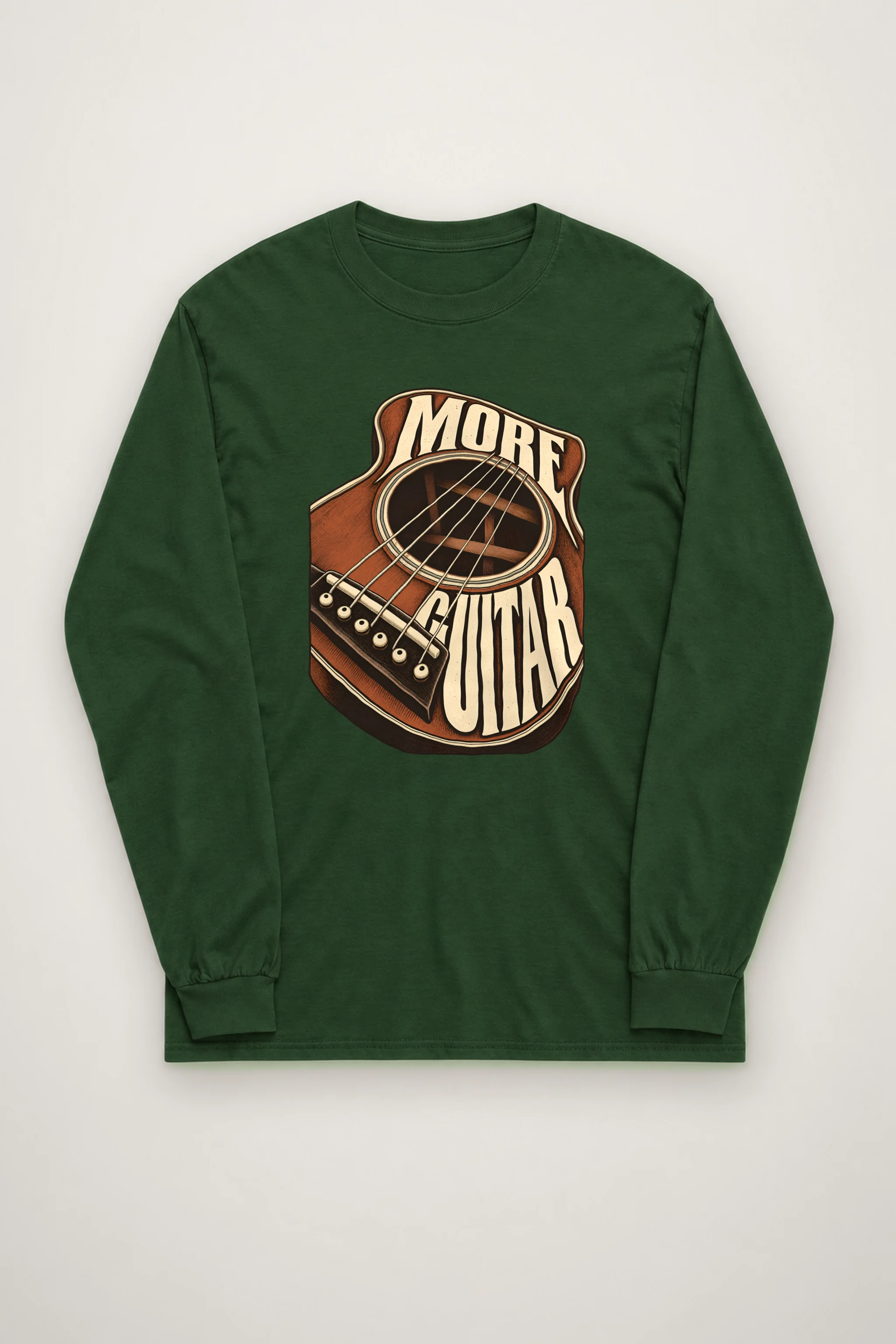 "More Guitar" Unisex Longsleeve T-shirt