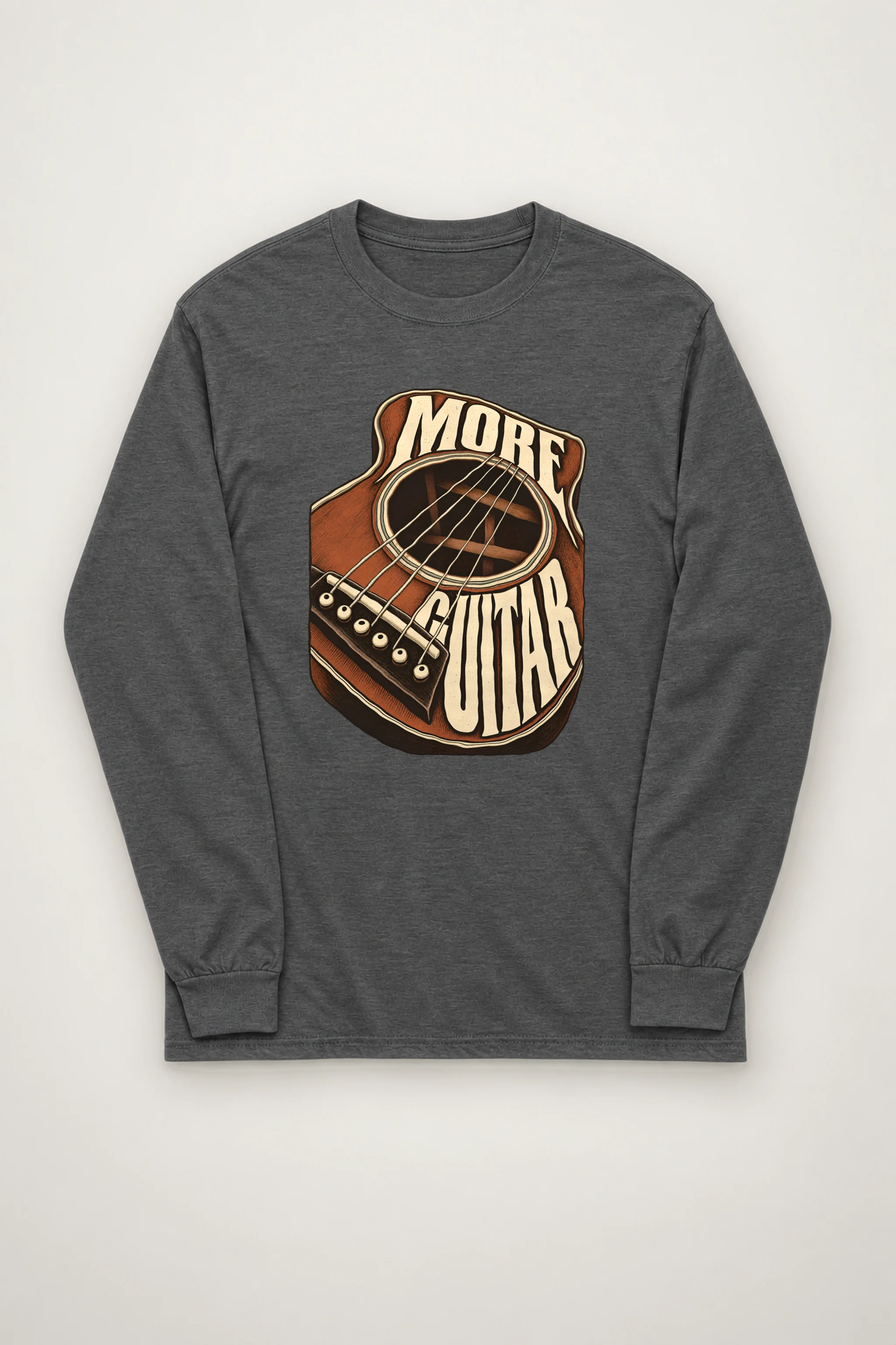 "More Guitar" Unisex Longsleeve T-shirt