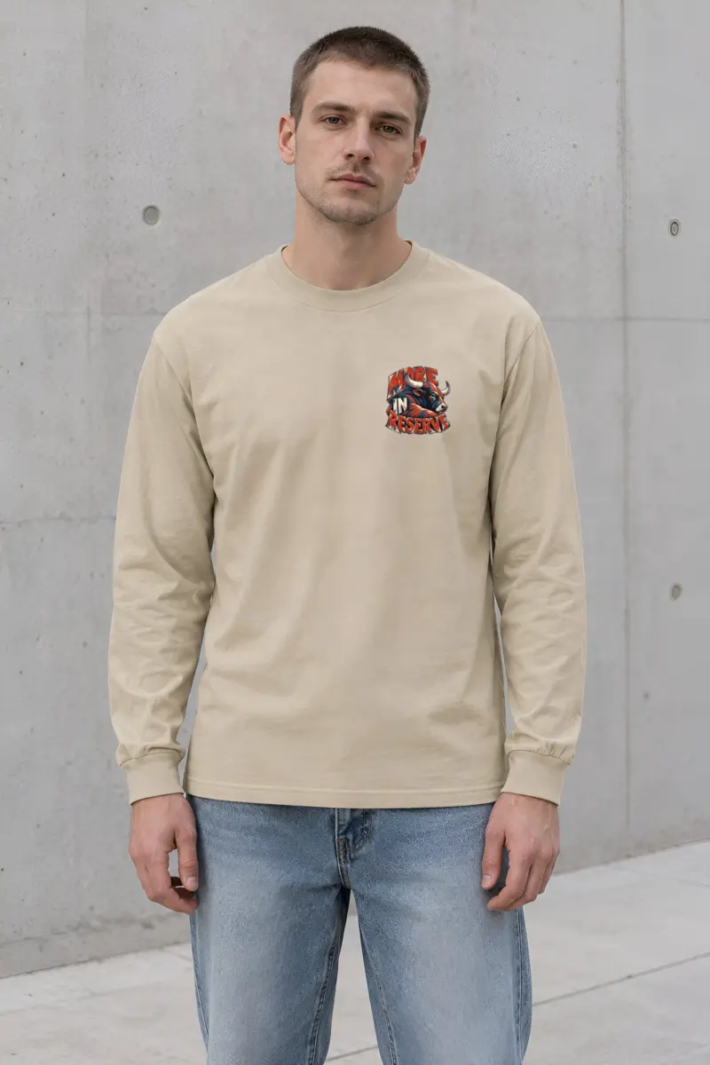 "More in Reserve Bull" Unisex Longsleeve T-shirt