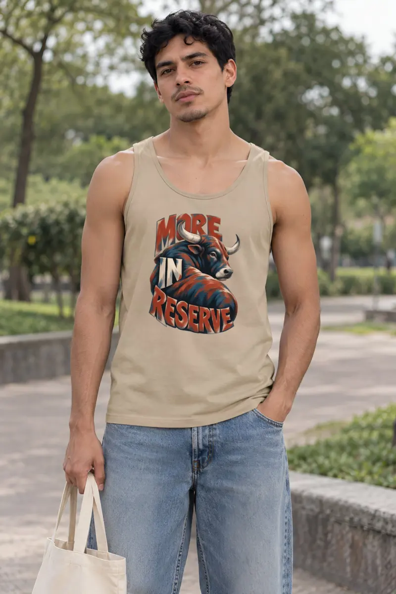 “More in Reserve” Unisex Jersey Tank