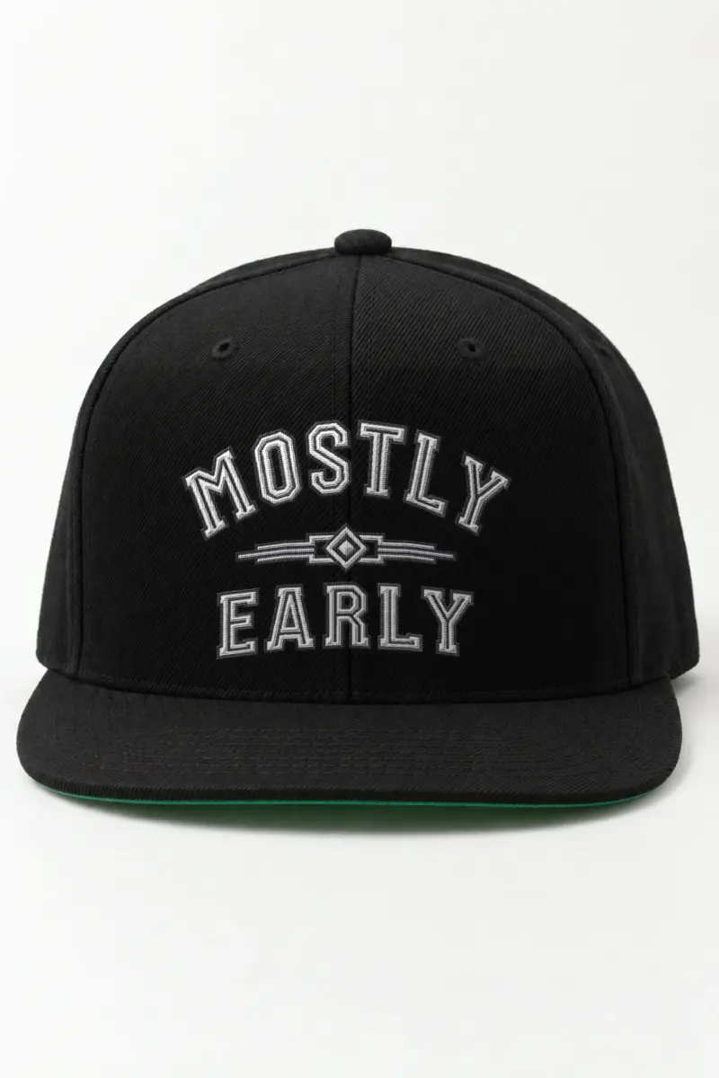 "Mostly Early" Classic Snapback · Embroidered