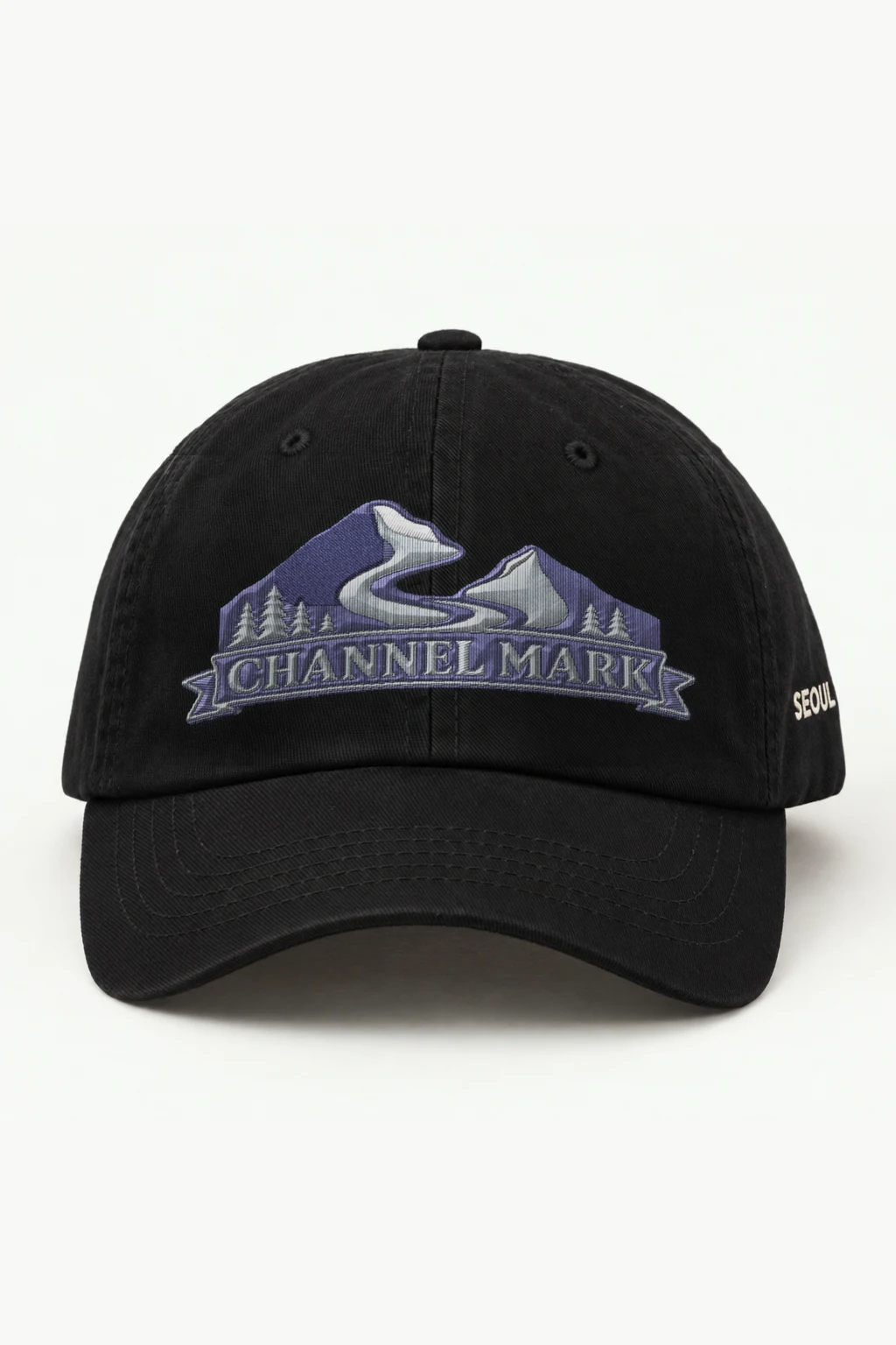 "Mountain River Emblem" Classic Dad Hat · Embroidered