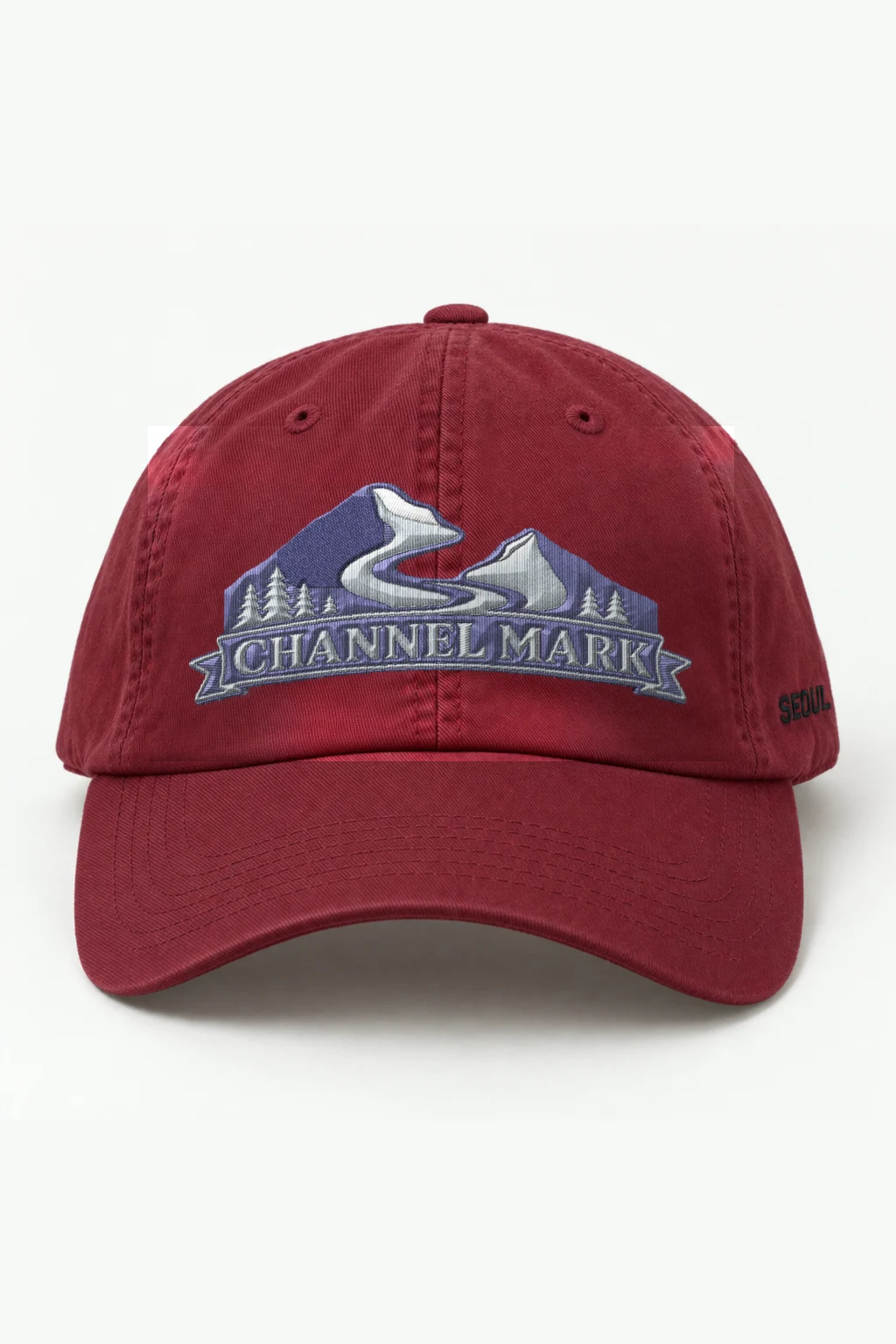 "Mountain River Emblem" Classic Dad Hat · Embroidered