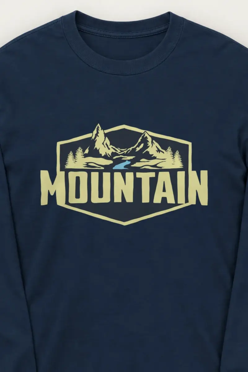 "Mountain Tourism" Unisex Longsleeve T-shirt
