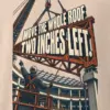 "Move The Whole Roof" Men's Oversized Heavyweight Crewneck T-Shirt