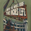 "Move the Whole Roof Two Inches Left" Heavy Blend Unisex Pullover Hoodie