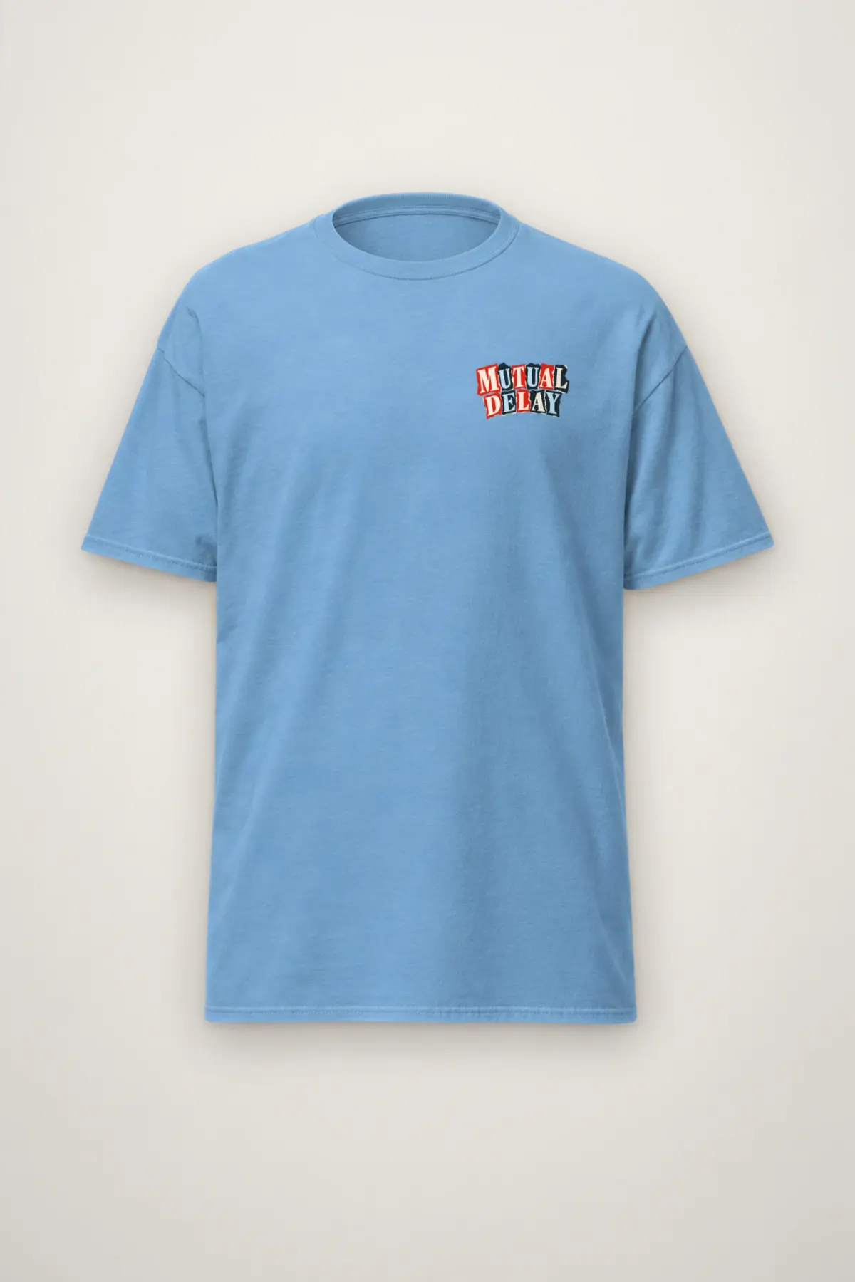 "Mutual Delay" Heavyweight Unisex Crewneck T-shirt