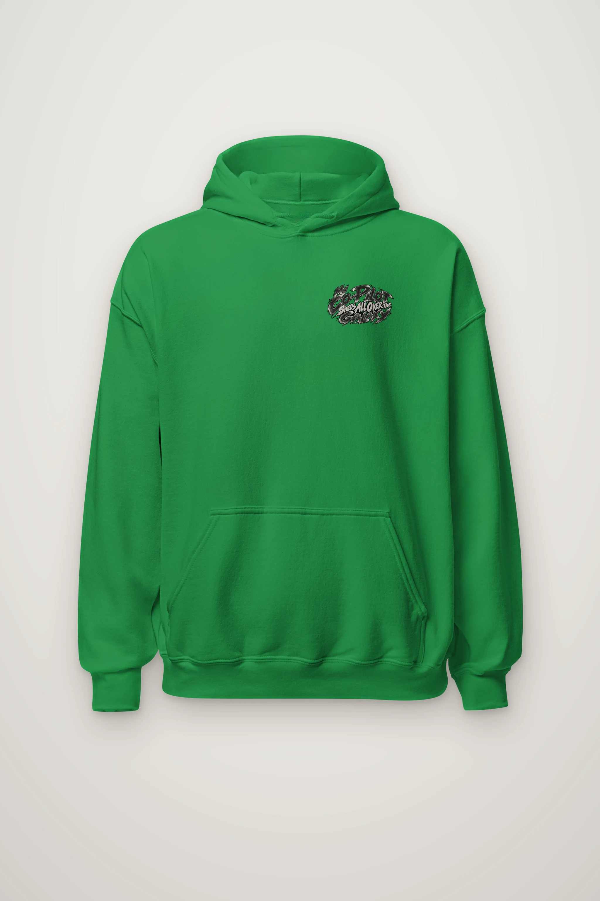 "My Co-Pilot Sheds" Heavy Blend Unisex Pullover Hoodie