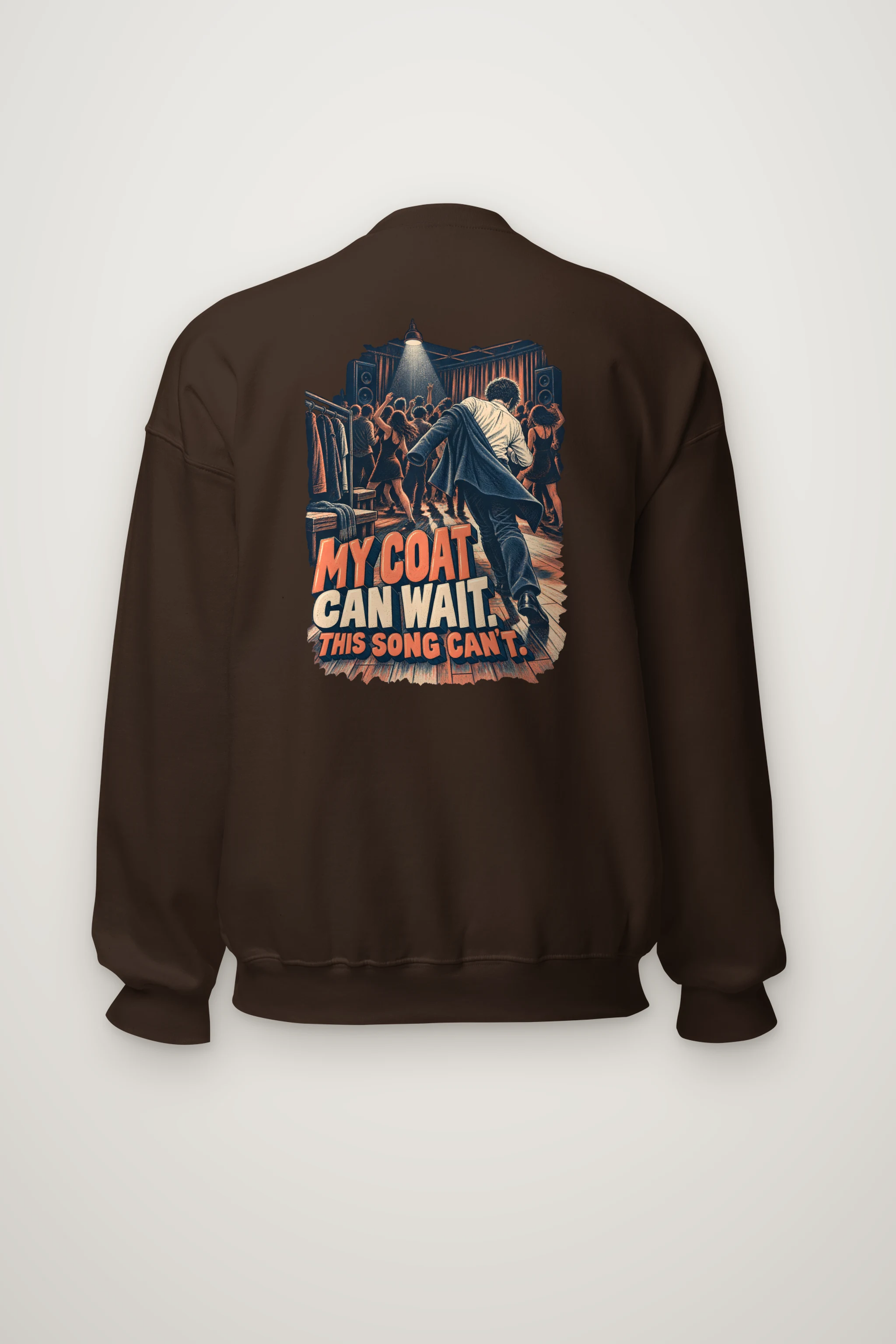 "My Coat Can Wait" Heavy Blend Unisex Crewneck Sweatshirt