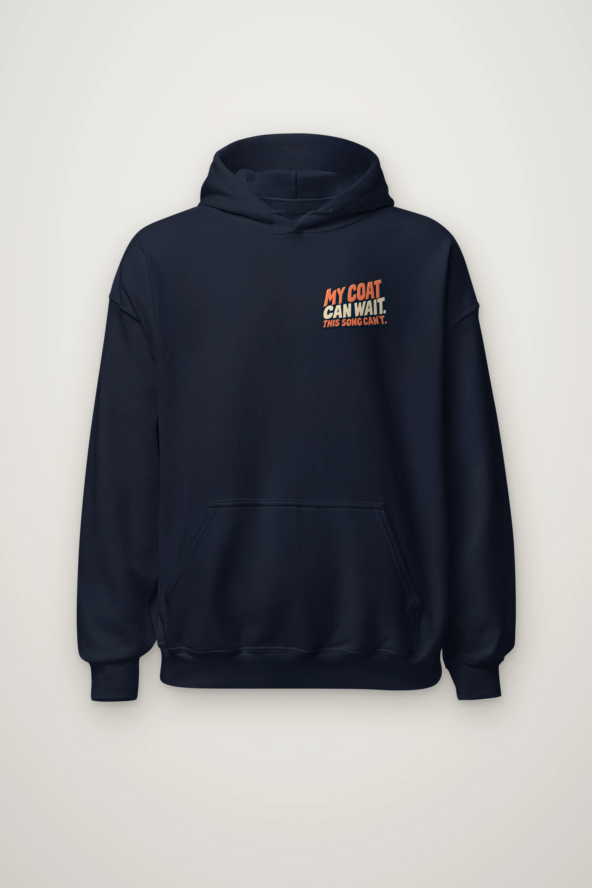 "My Coat Can Wait" Heavy Blend Unisex Pullover Hoodie