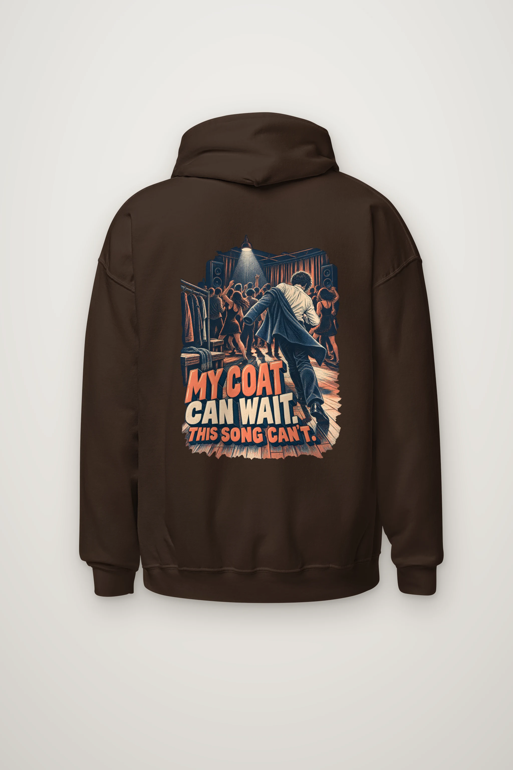 "My Coat Can Wait" Heavy Blend Unisex Pullover Hoodie