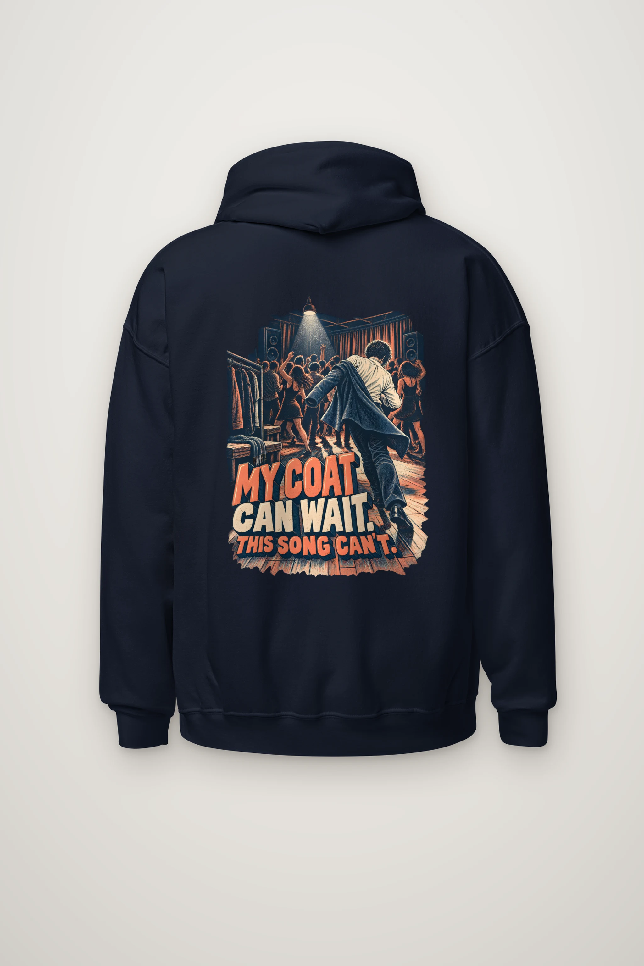 "My Coat Can Wait" Heavy Blend Unisex Pullover Hoodie