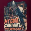 "My Coat Can Wait" Heavyweight Unisex Crewneck T-shirt