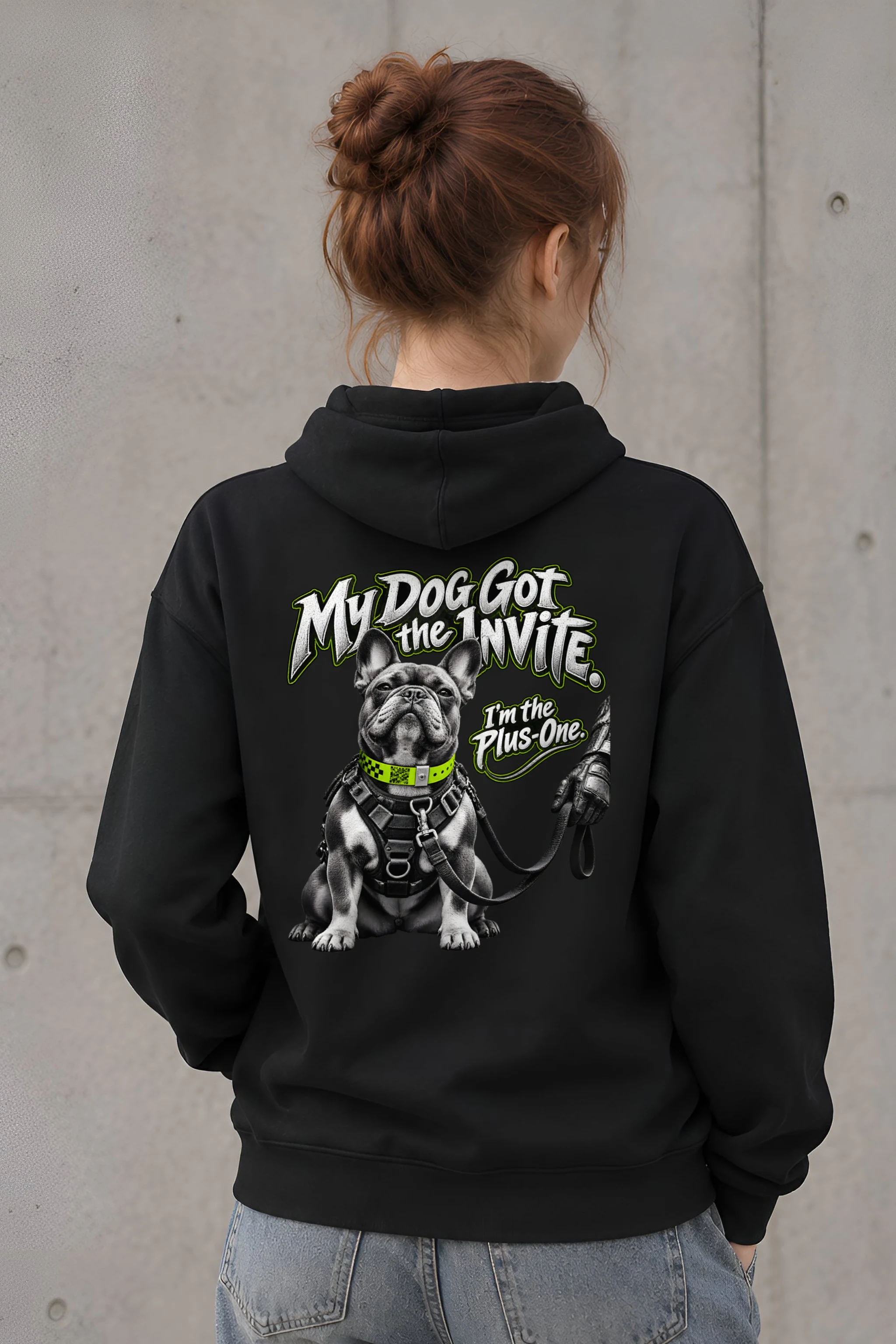 "My Dog Got the Invite" Heavy Blend Unisex Pullover Hoodie