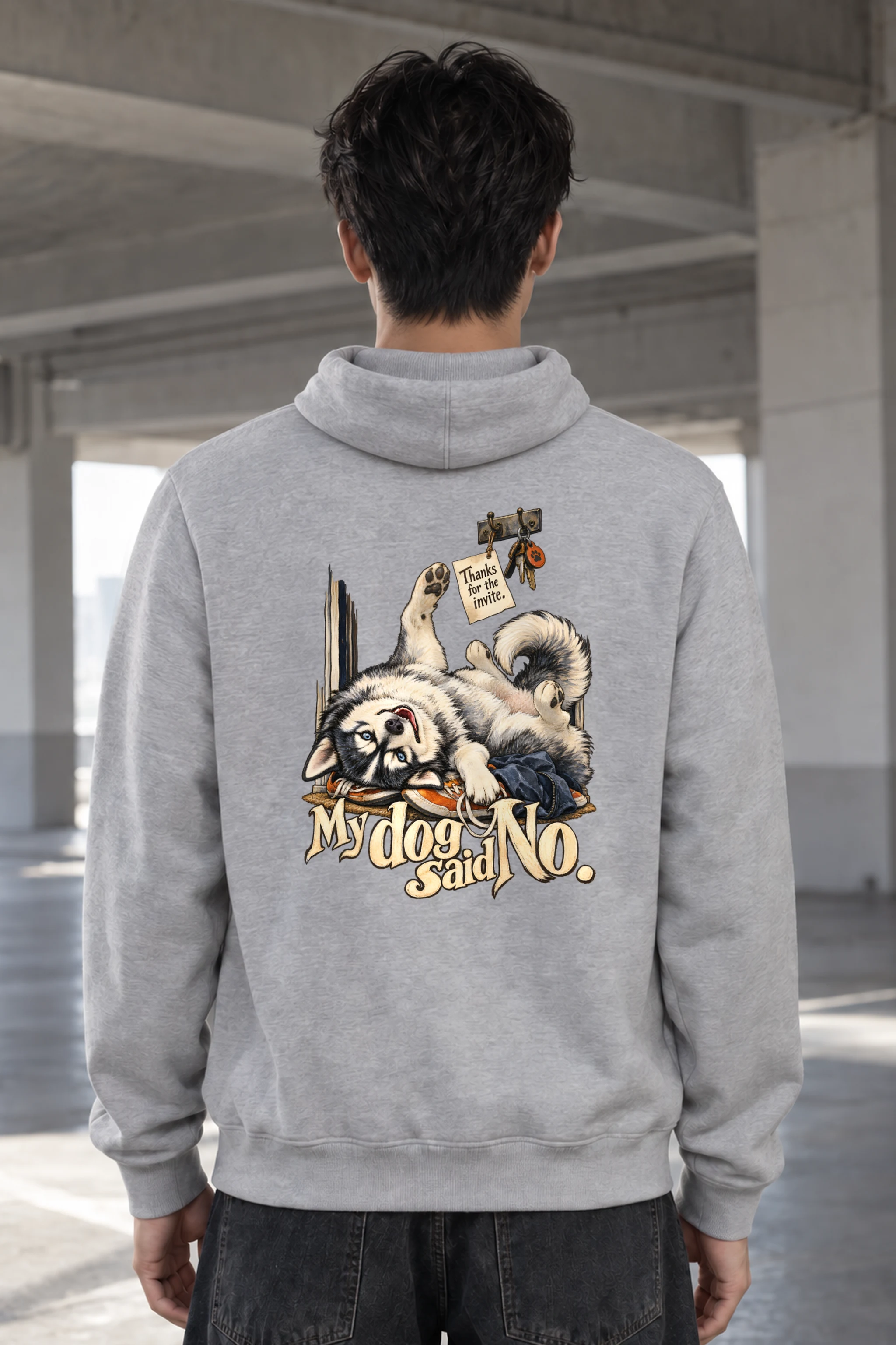 "My Dog Said No" Unisex Pullover Hoodie