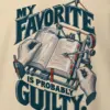 "My Favorite Is Probably Guilty" Heavy Blend Unisex Crewneck Sweatshirt
