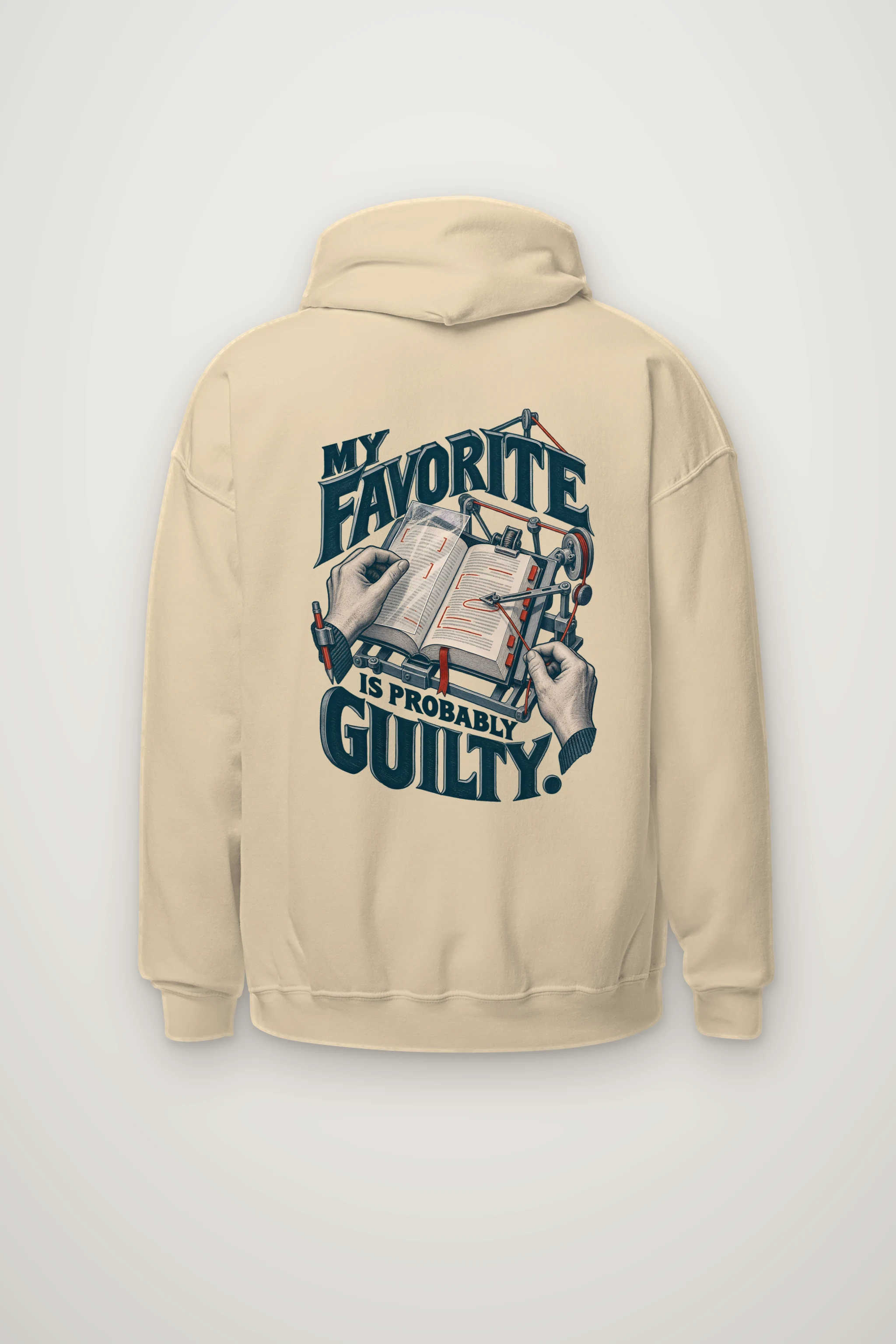 "My Favorite Is Probably Guilty" Heavy Blend Unisex Pullover Hoodie