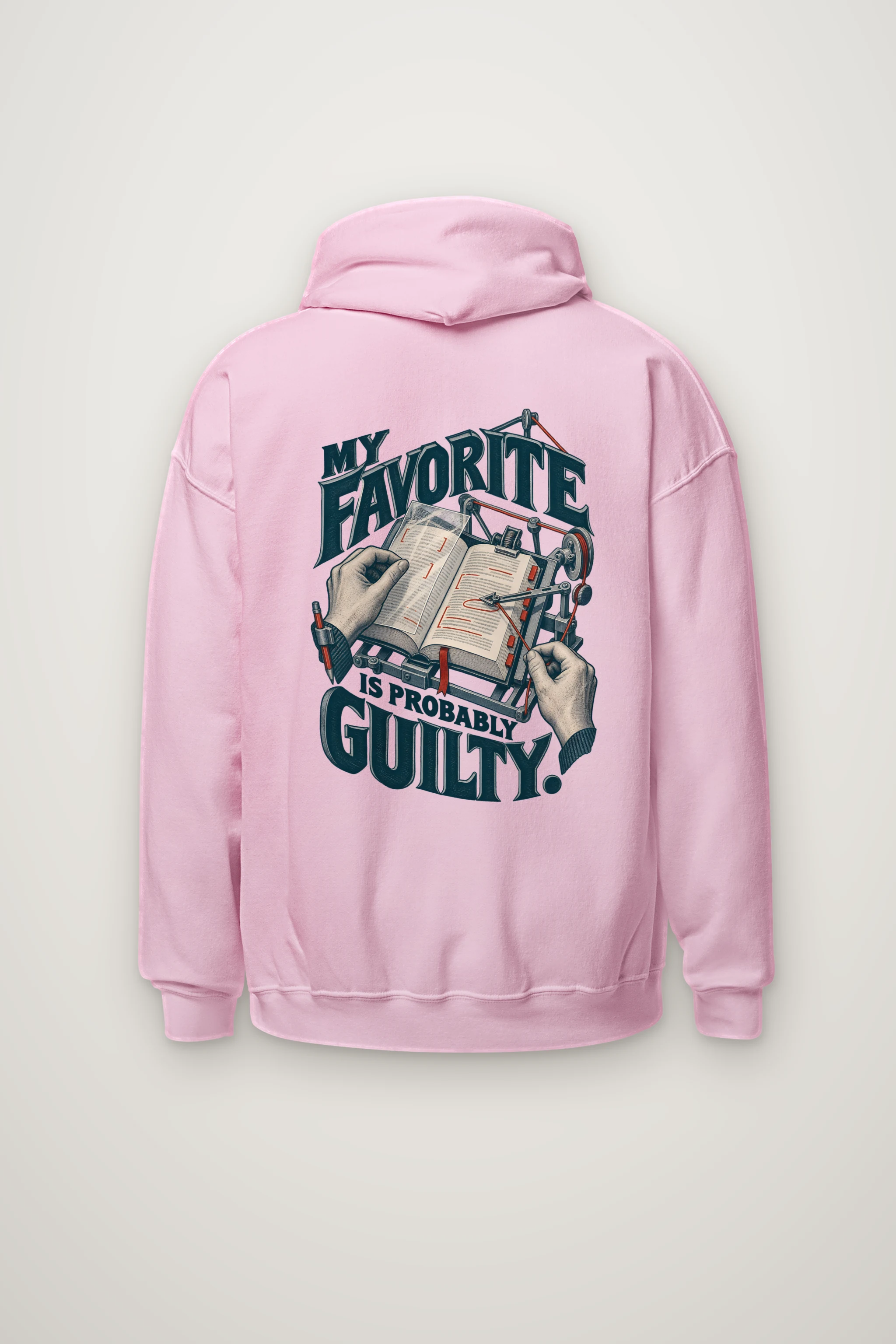 "My Favorite Is Probably Guilty" Heavy Blend Unisex Pullover Hoodie