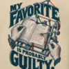 "My Favorite Is Probably Guilty" Heavy Blend Unisex Pullover Hoodie