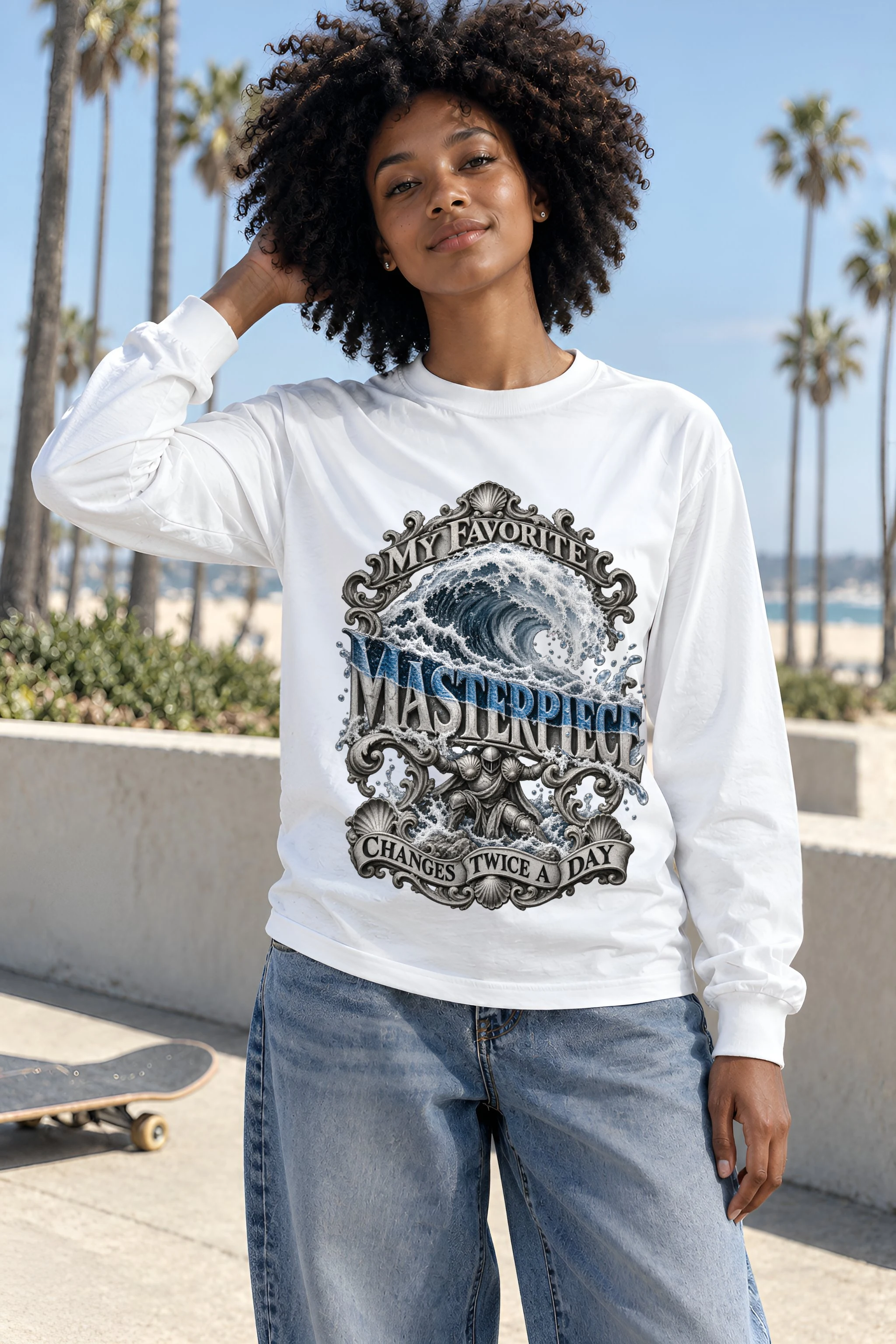 "My Favorite Masterpiece" Unisex Longsleeve T-shirt