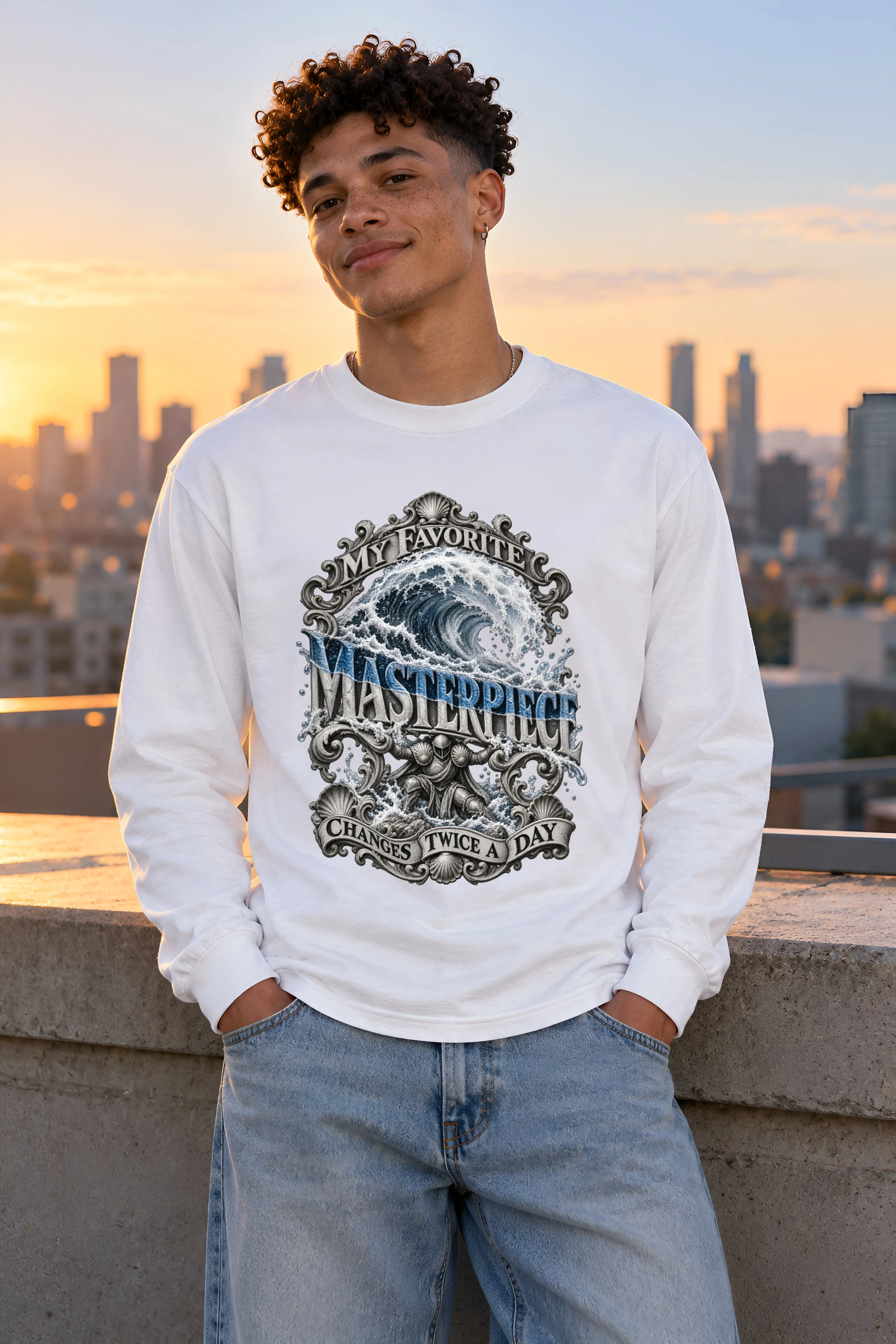 "My Favorite Masterpiece" Unisex Longsleeve T-shirt