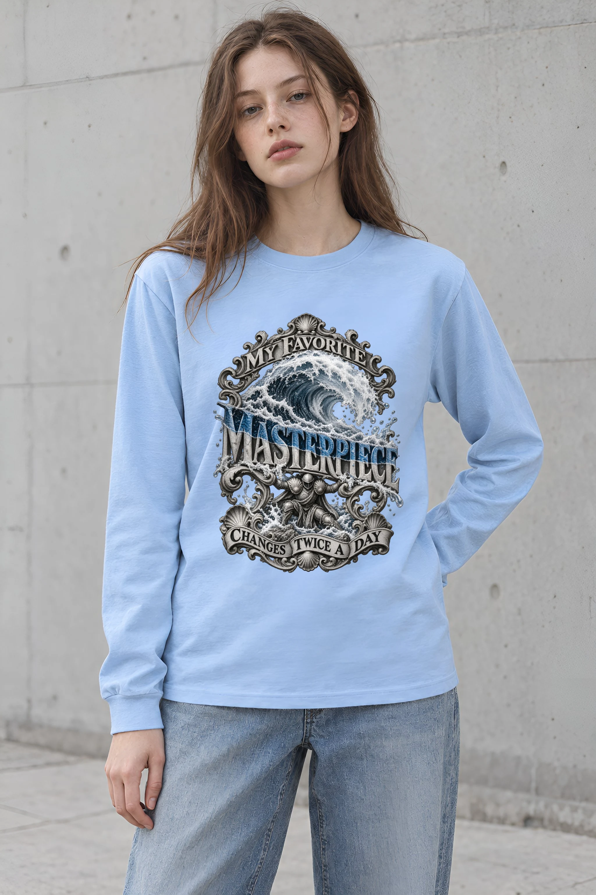 "My Favorite Masterpiece" Unisex Longsleeve T-shirt