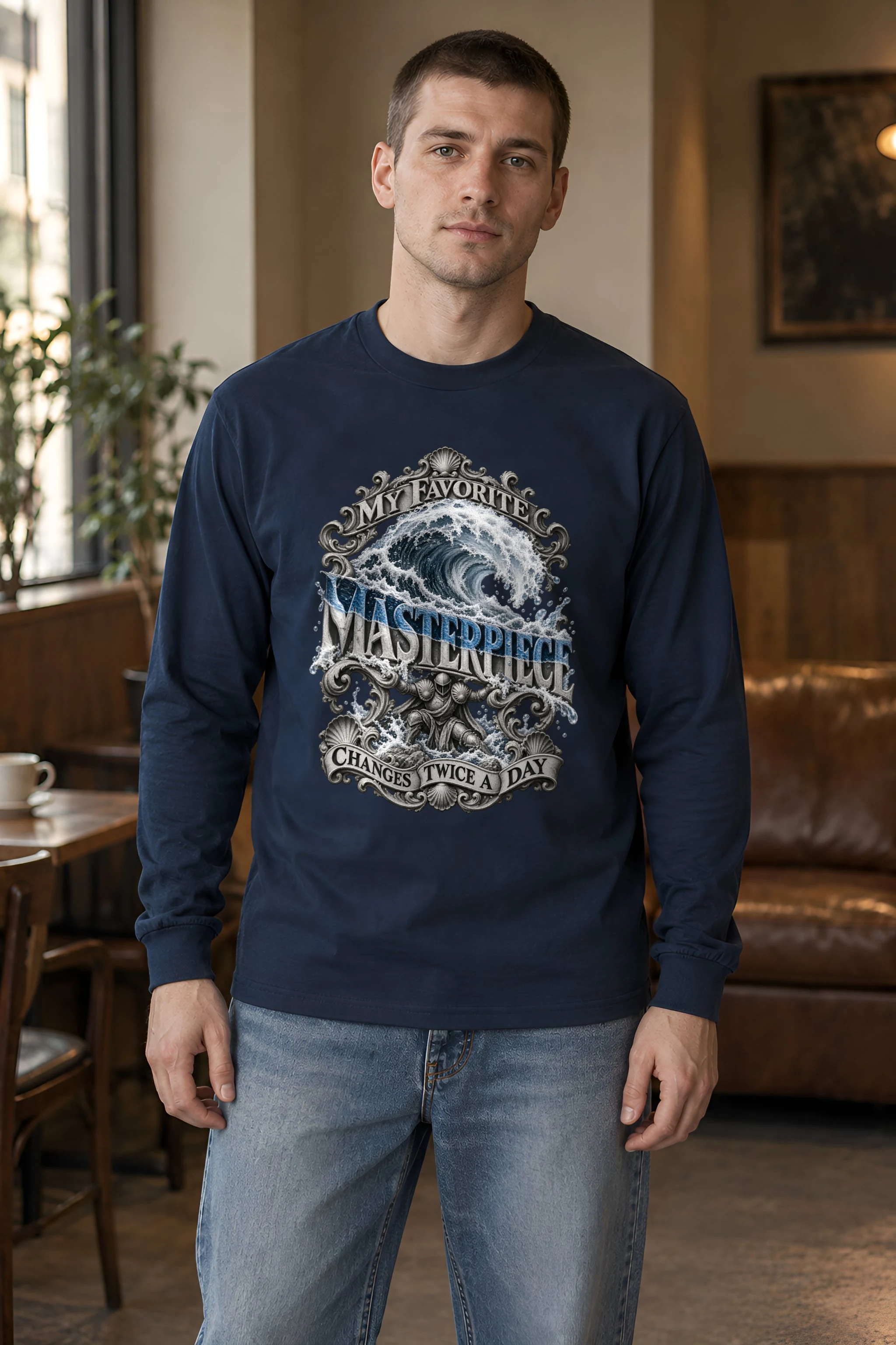 "My Favorite Masterpiece" Unisex Longsleeve T-shirt