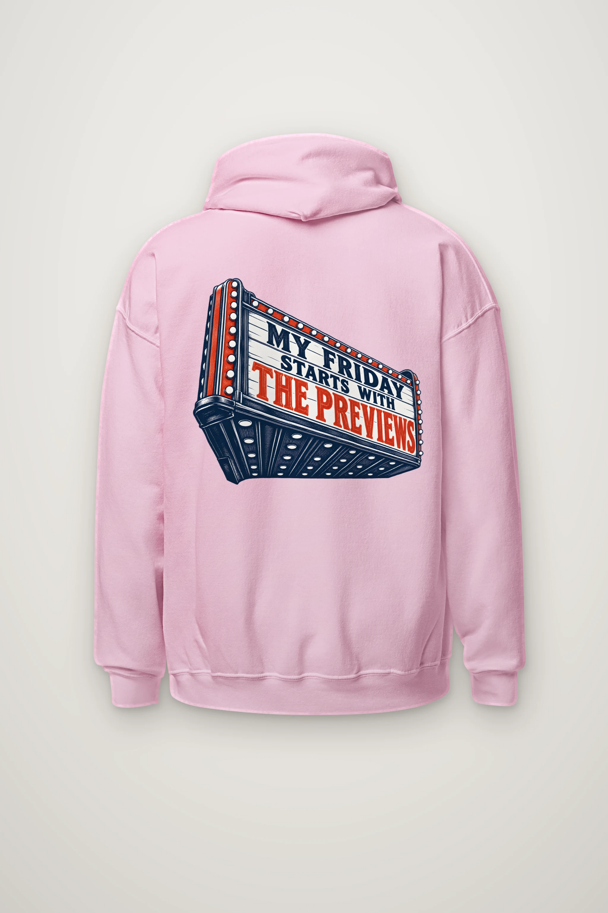 "My Friday Starts With the Previews" Heavy Blend Unisex Pullover Hoodie