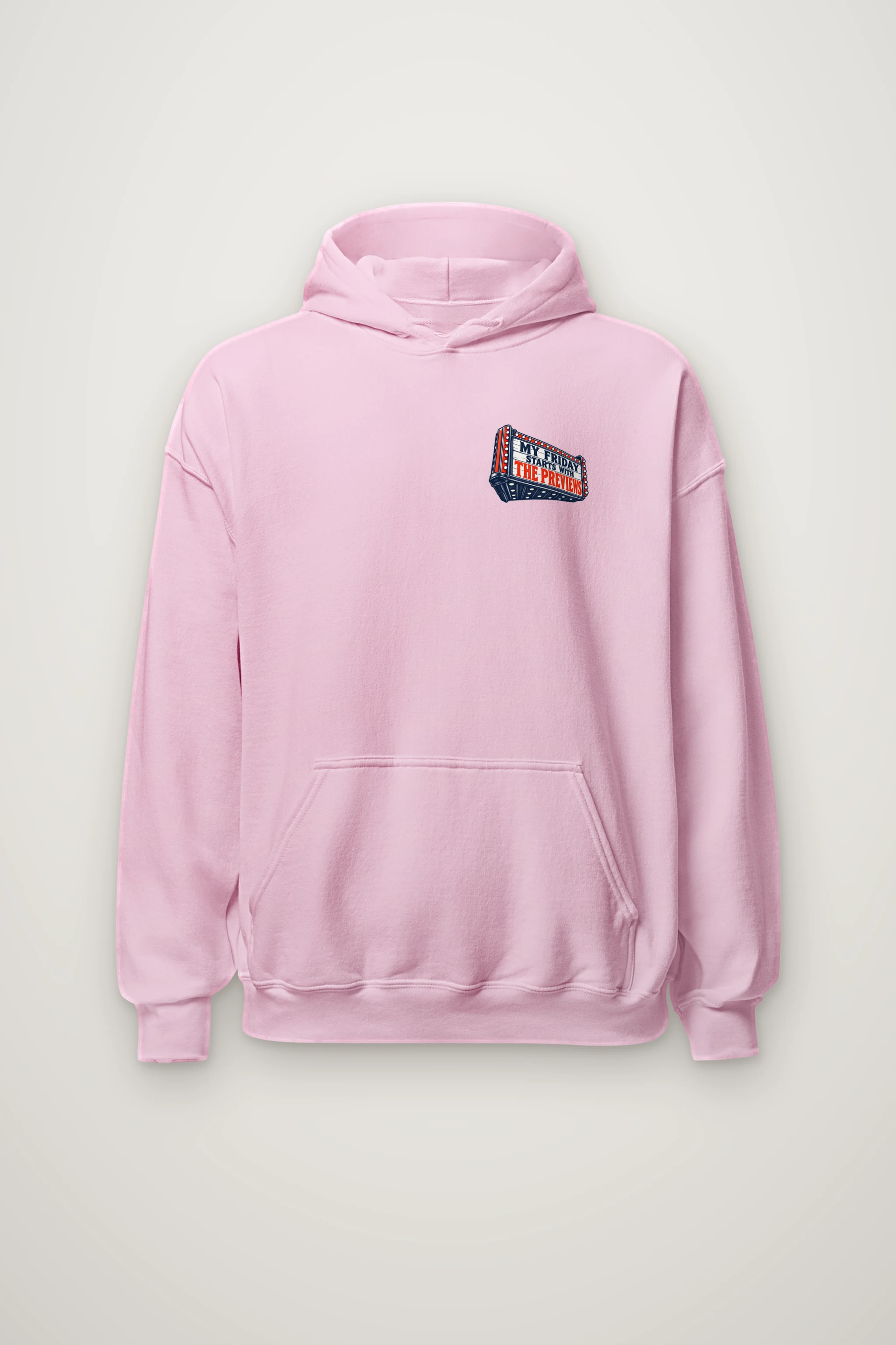 "My Friday Starts With the Previews" Heavy Blend Unisex Pullover Hoodie
