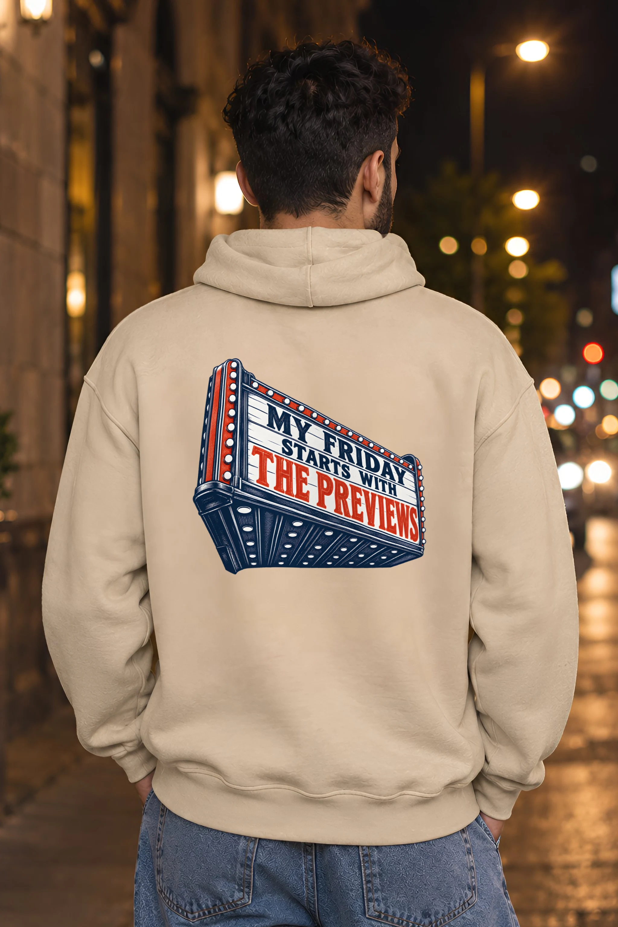 "My Friday Starts With the Previews" Heavy Blend Unisex Pullover Hoodie