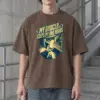 "MY GROCER KEEPS MY ODD HOURS" Men's Oversized Heavyweight Crewneck T-Shirt