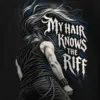 "My Hair Knows the Riff" Heavy Blend Unisex Pullover Hoodie
