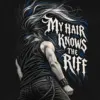 "My Hair Knows the Riff" Unisex Jersey Tank