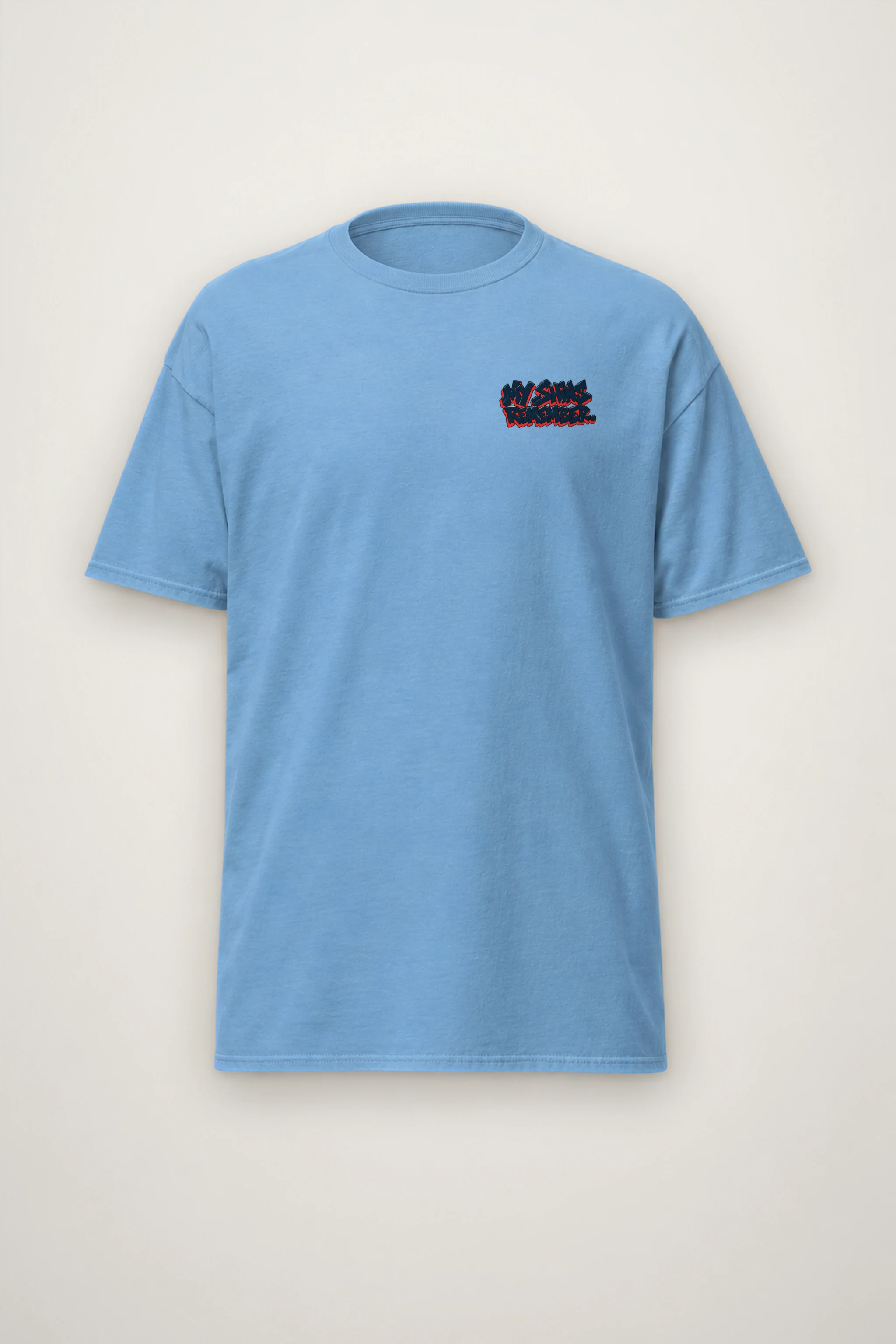 "My Shins Remember" Heavyweight Unisex Crewneck T-shirt