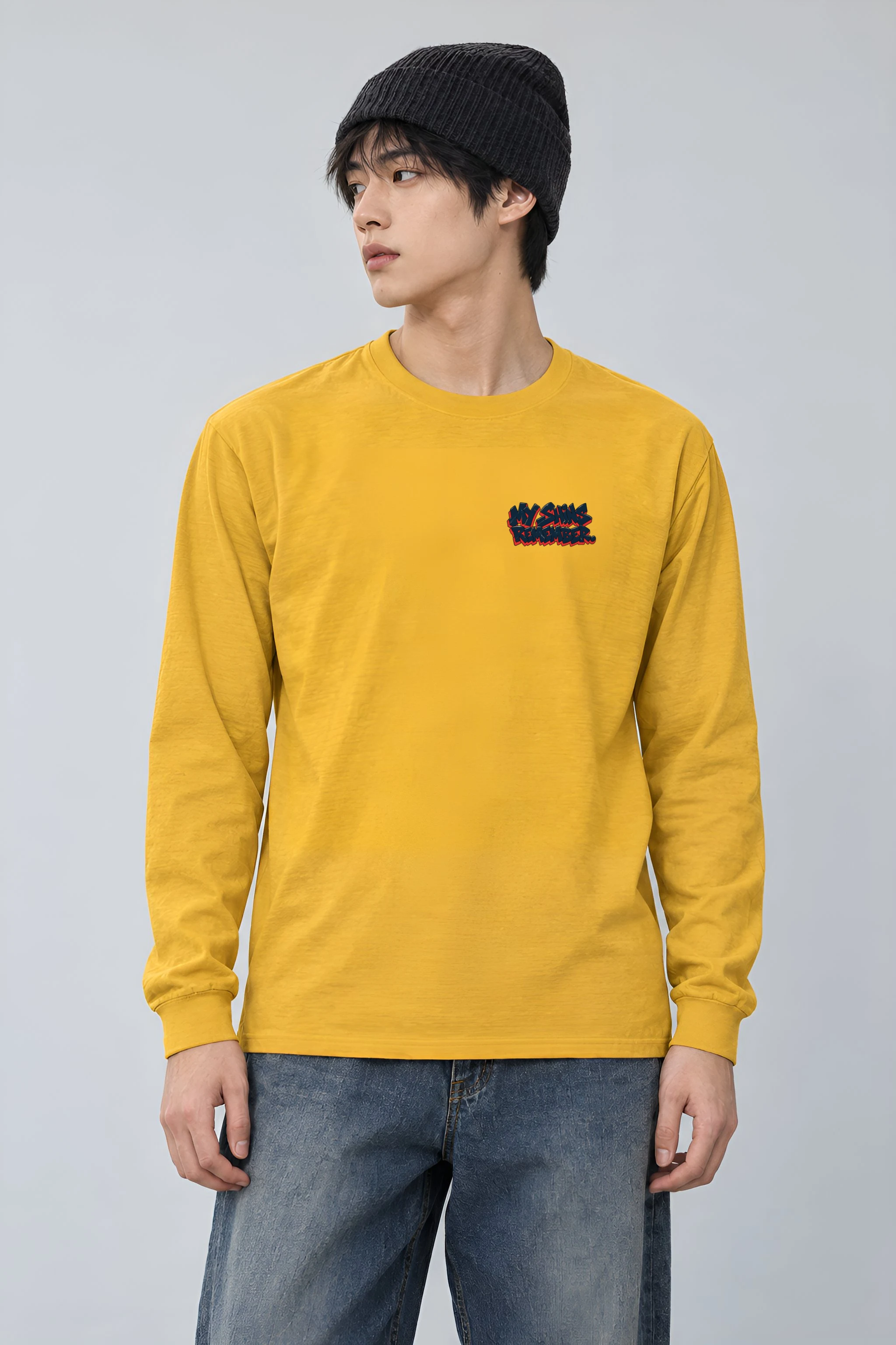 "My Shins Remember" Unisex Longsleeve T-shirt