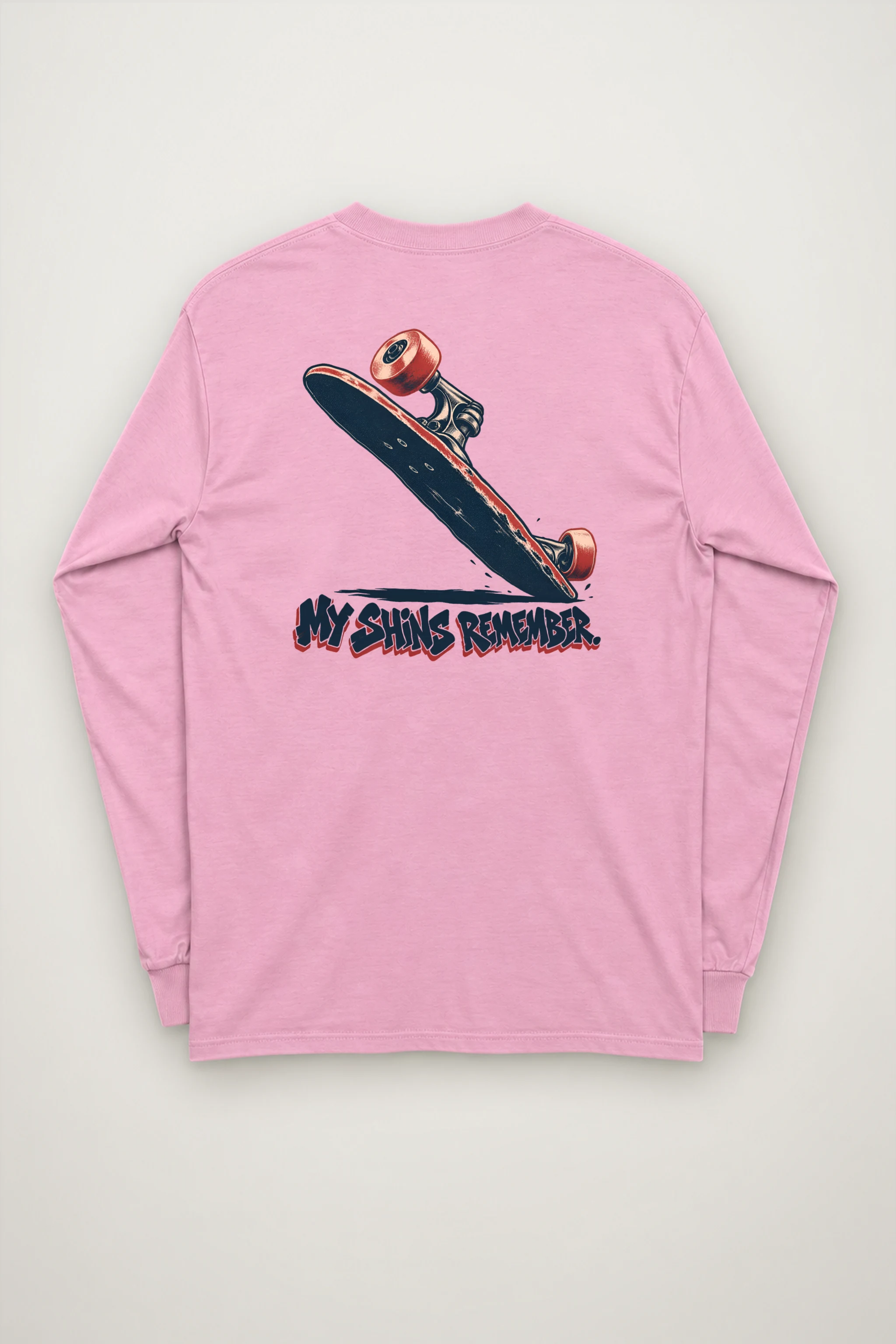 "My Shins Remember" Unisex Longsleeve T-shirt