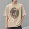 "My Shoelace Needed a Minute" Men's Oversized Heavyweight Crewneck T-Shirt