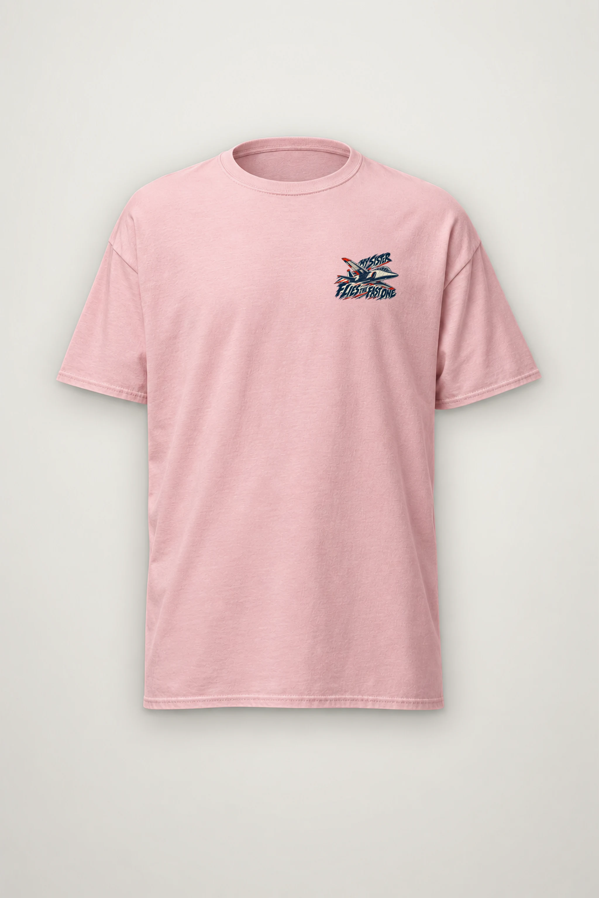 "My Sister Flies the Fast One" Heavyweight Unisex Crewneck T-shirt