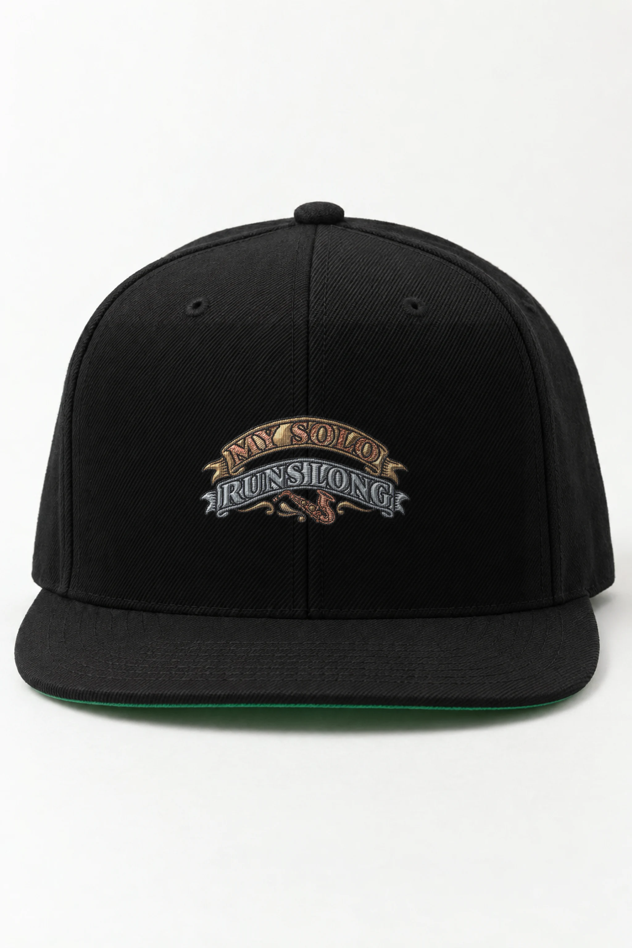 "My Solo Runs Long" Classic Snapback · Embroidered