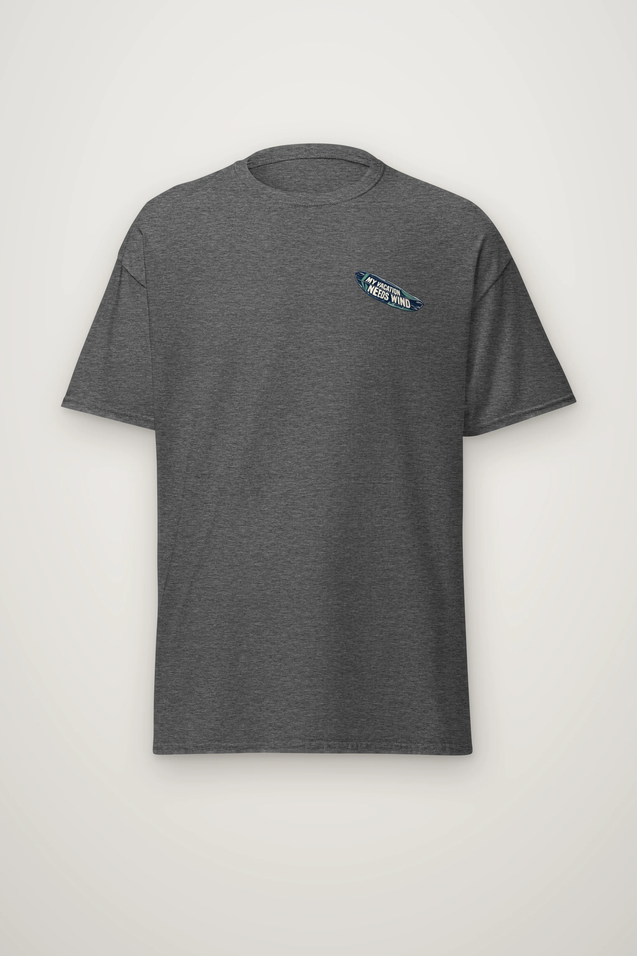 "My Vacation Needs Wind" Heavyweight Unisex Crewneck T-shirt