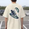 "My Vacation Needs Wind" Men's Oversized Heavyweight Crewneck T-Shirt