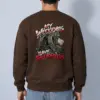 "My Weekends Have Shoulder Straps" Heavy Blend Unisex Crewneck Sweatshirt