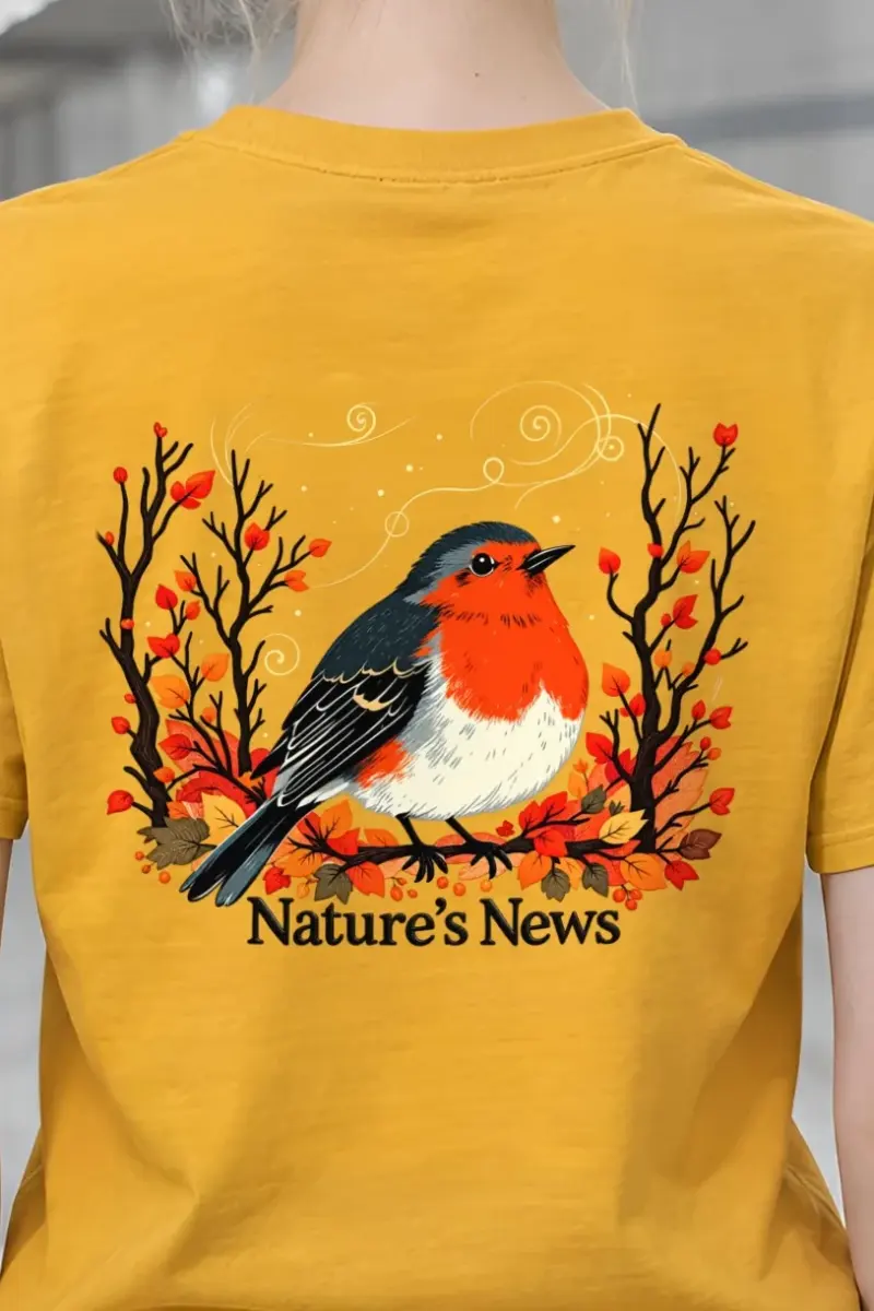 "Nature’s News" Heavyweight Unisex Crewneck T-shirt
