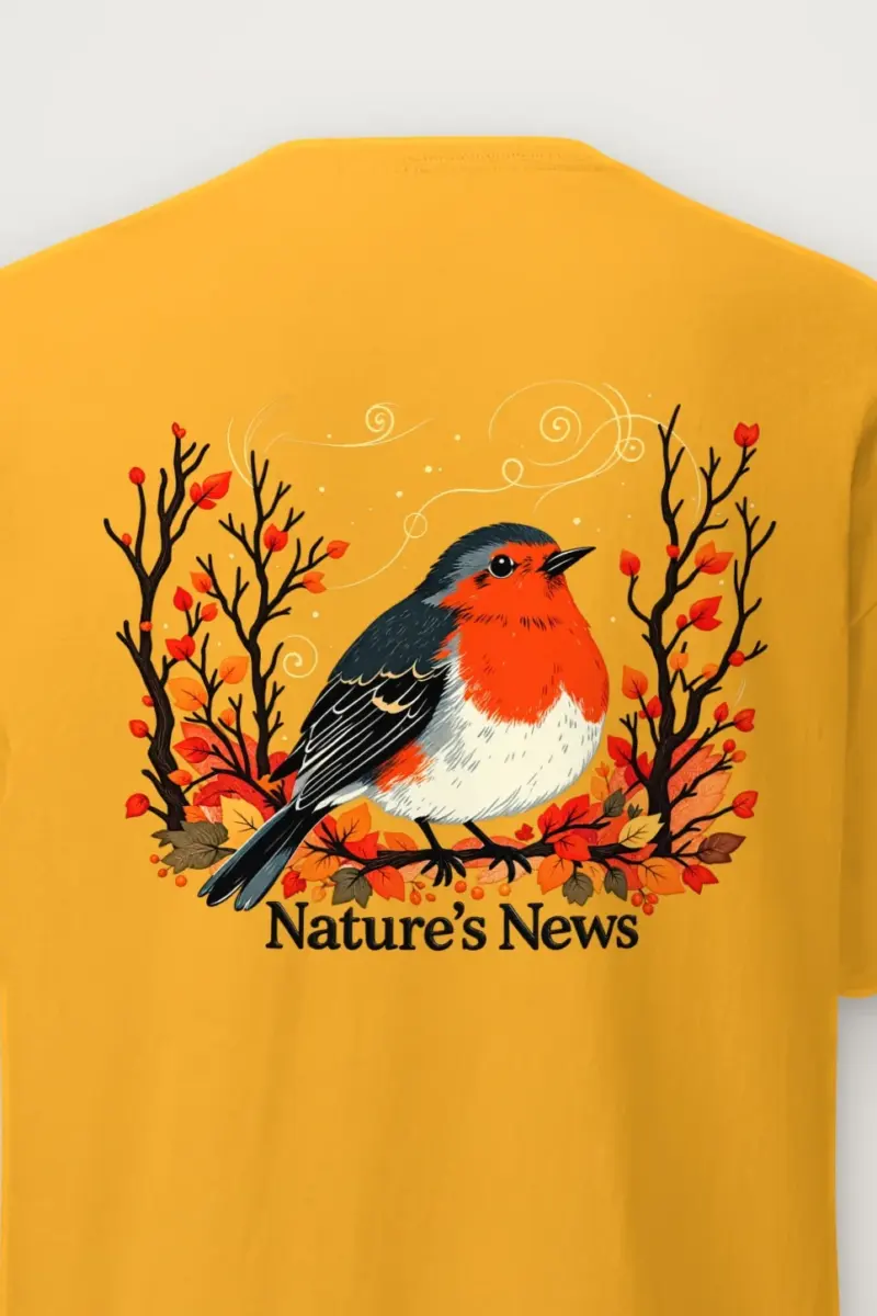 "Nature’s News" Heavyweight Unisex Crewneck T-shirt