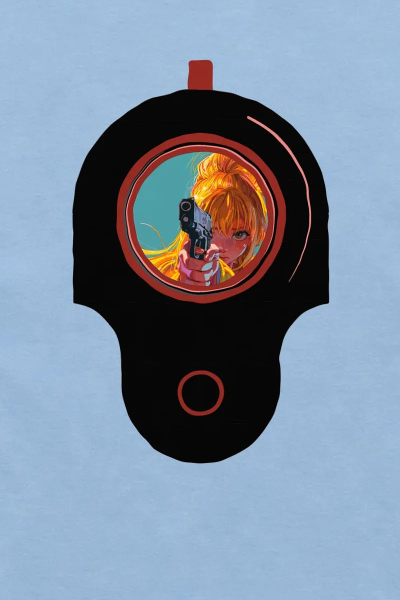 "Neon Target" Unisex Longsleeve T-shirt