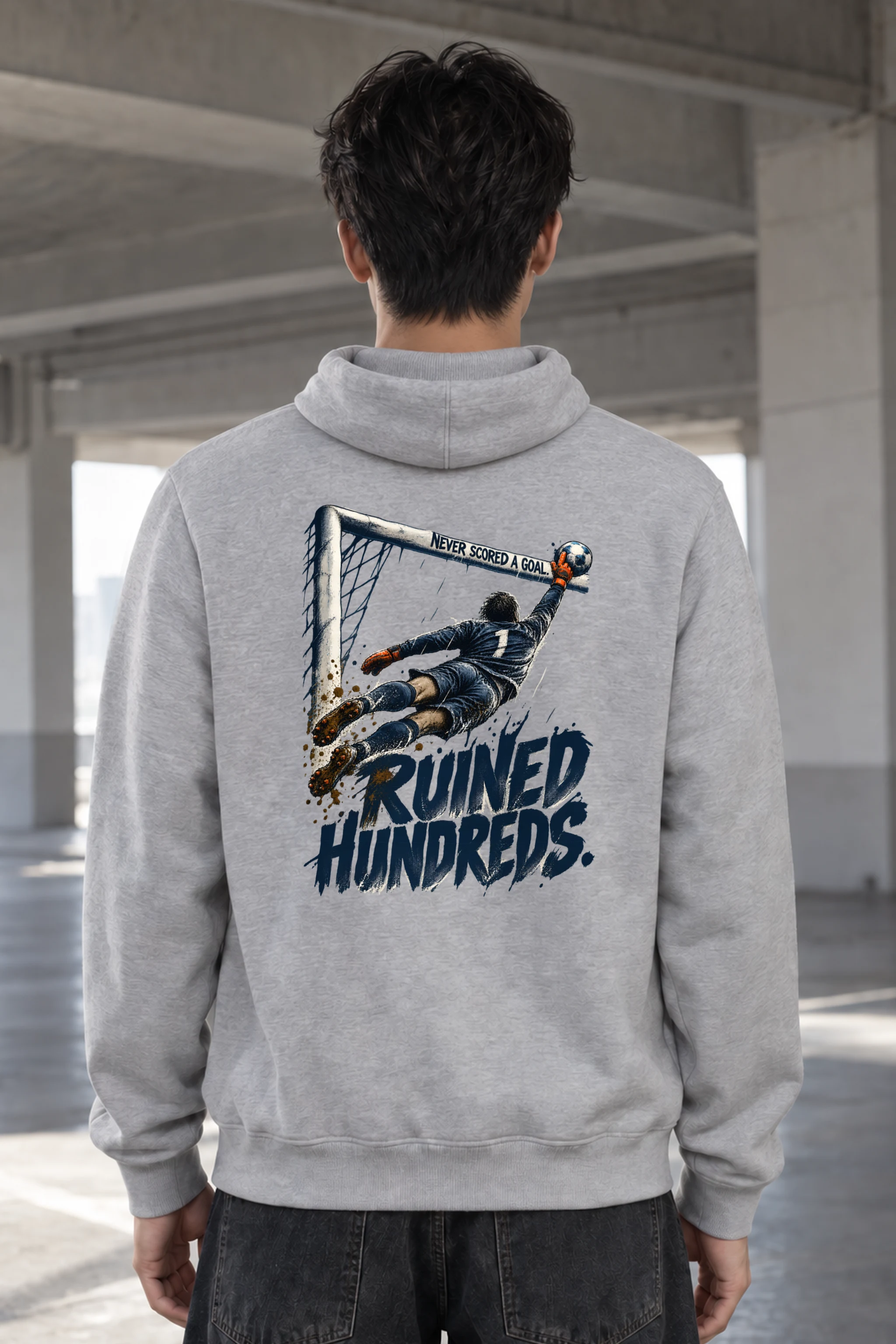 "Never Scored A Goal" Unisex Pullover Hoodie