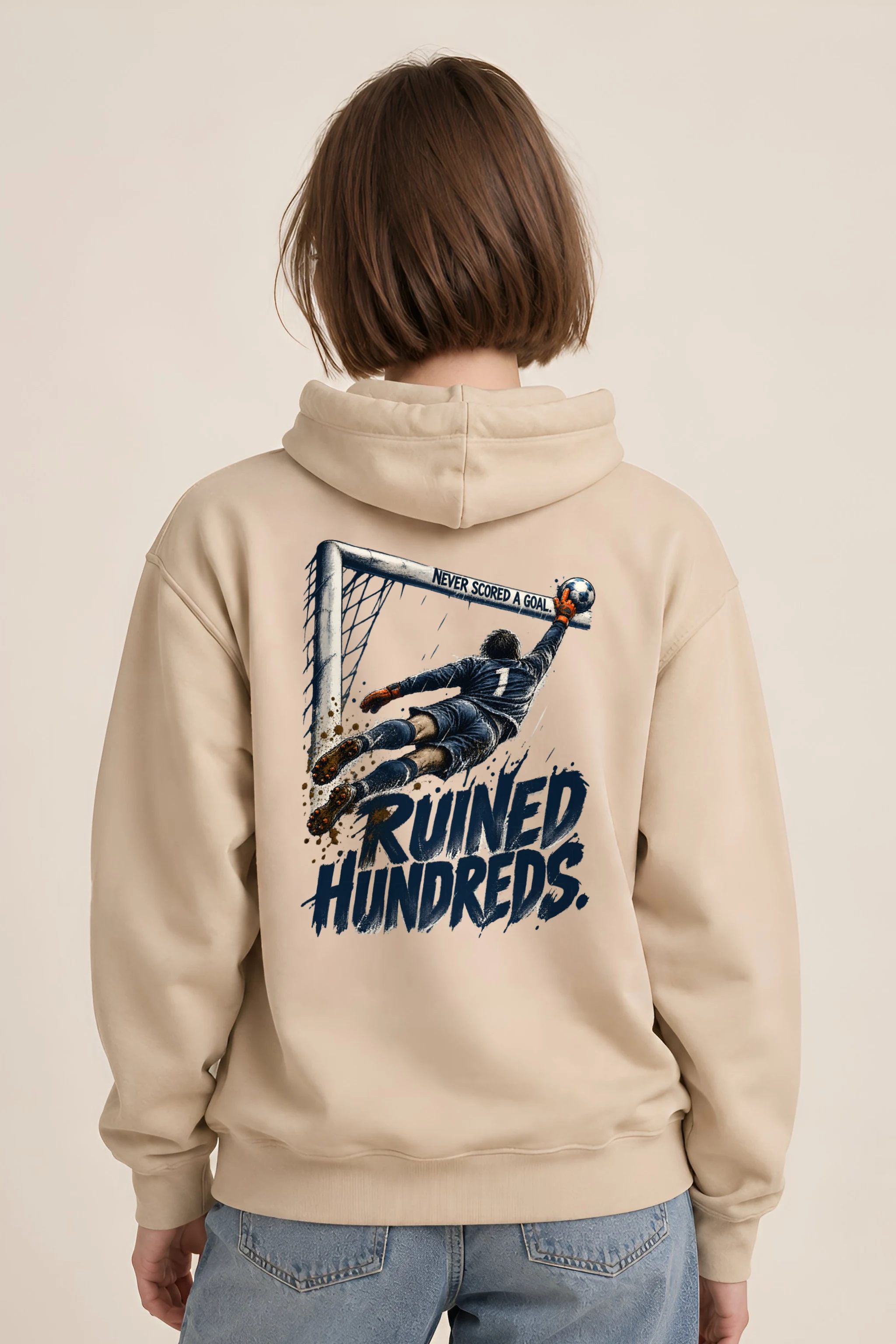 "Never Scored A Goal" Unisex Pullover Hoodie