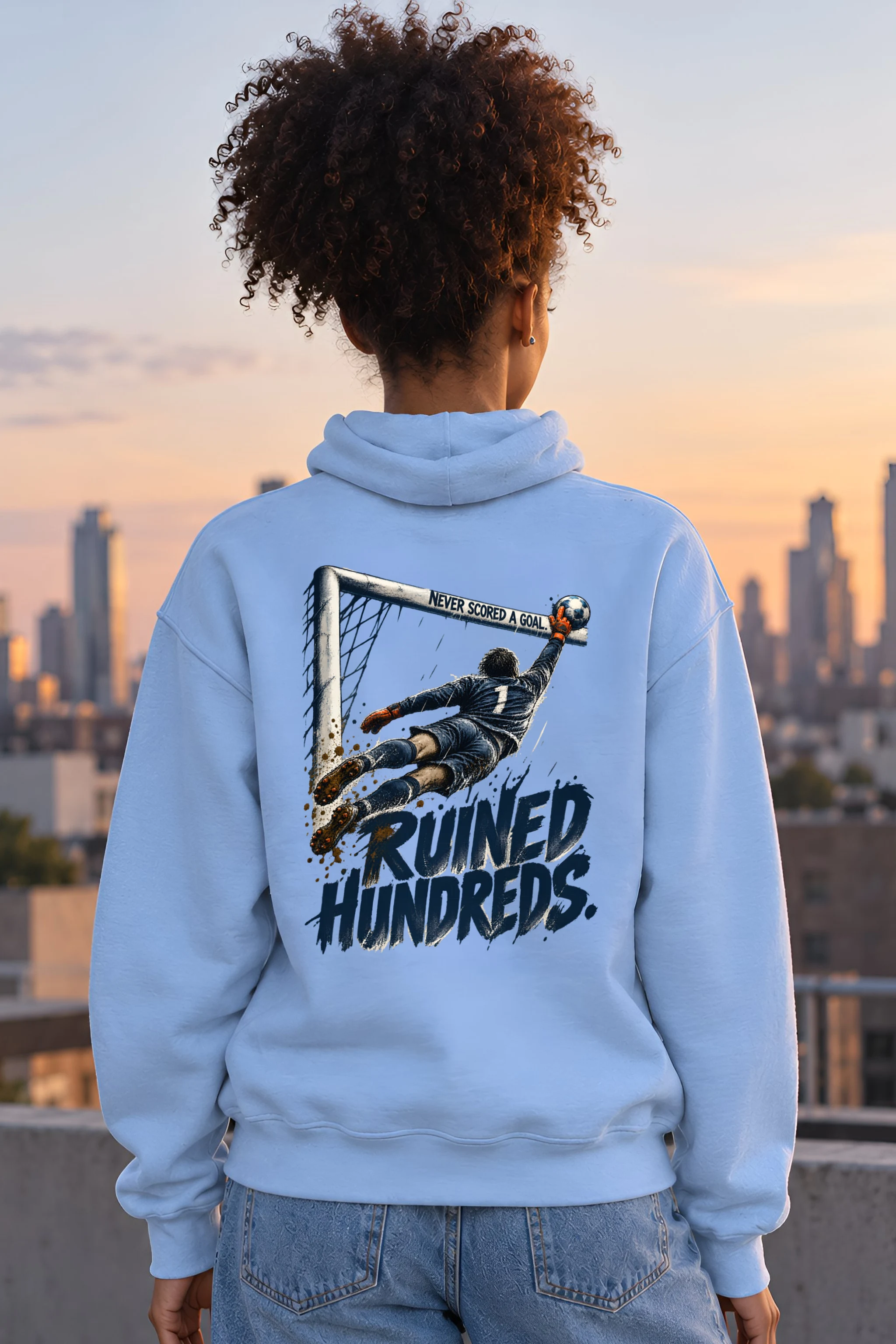 "Never Scored A Goal" Unisex Pullover Hoodie