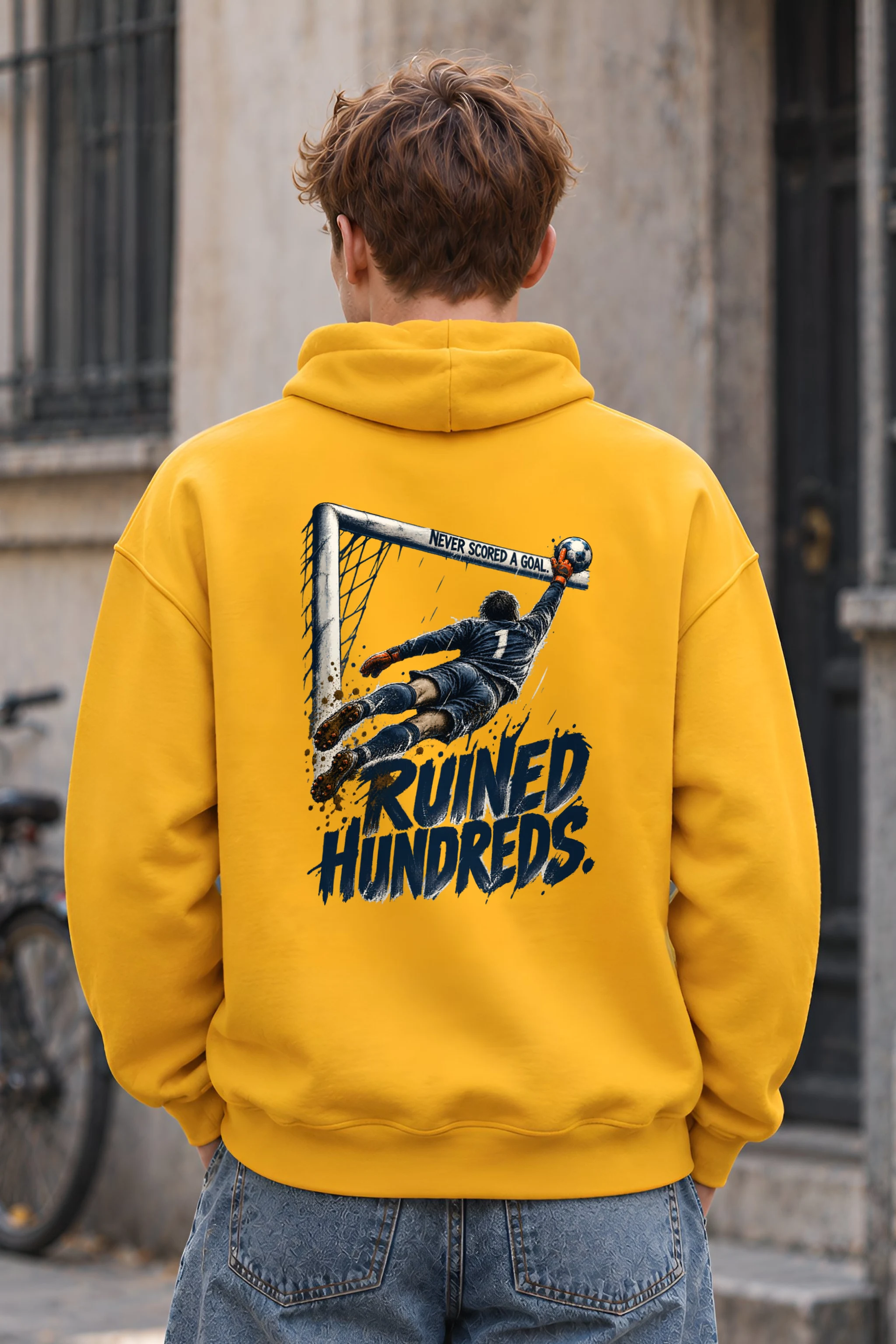 "Never Scored A Goal" Unisex Pullover Hoodie