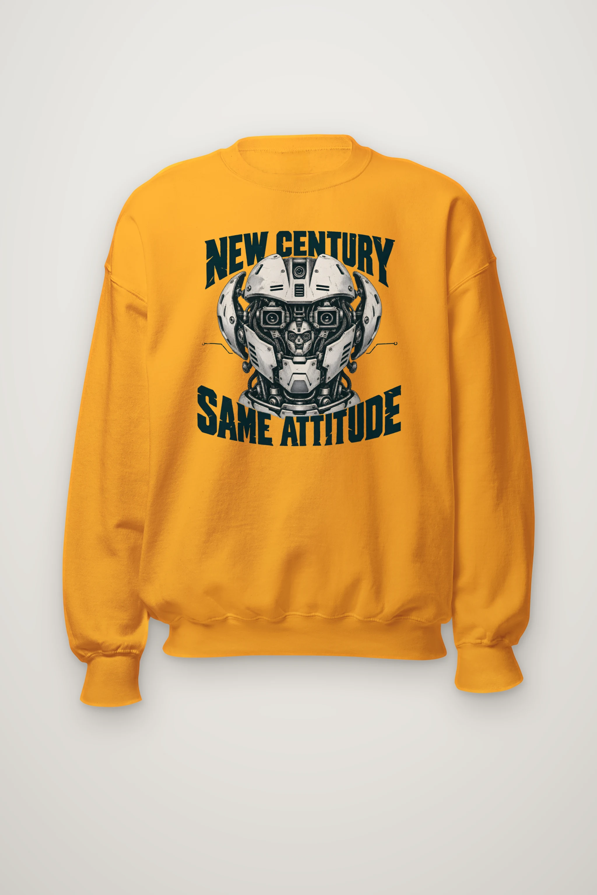 "New Century, Same Attitude" Heavy Blend Unisex Crewneck Sweatshirt